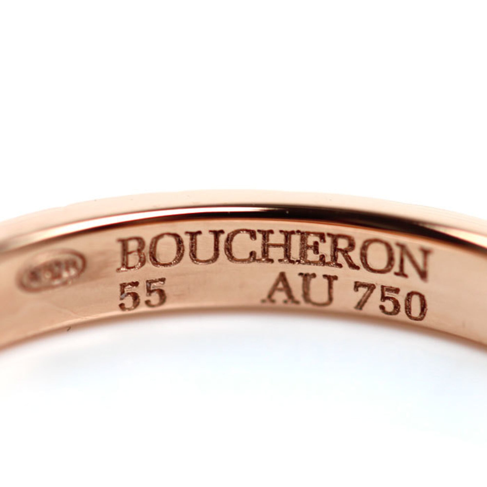 Boucheron Pink Gold (18K) Band Ring (Pre-Owned)