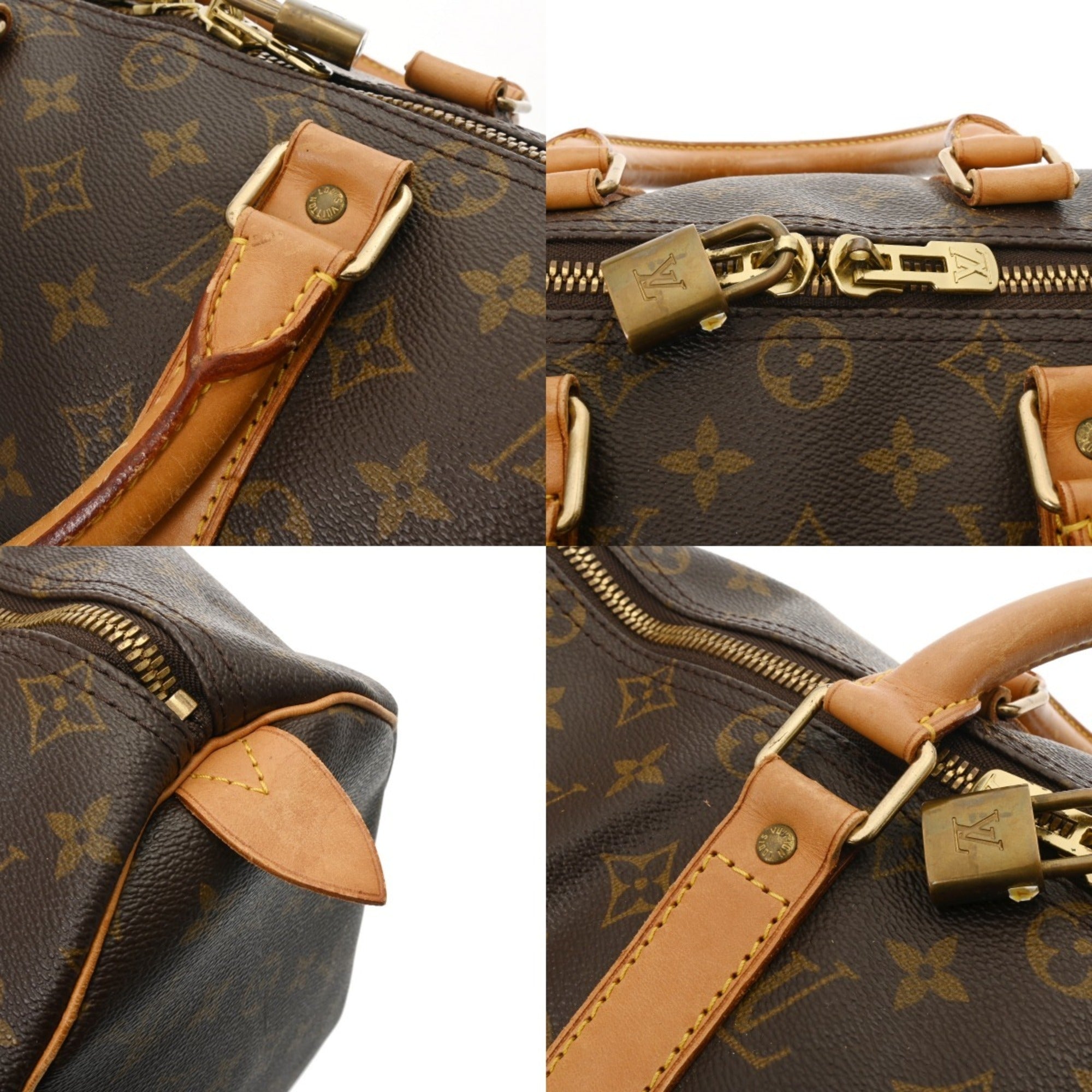 Louis Vuitton Monogram Brown Monogram Boston Bag (Pre-Owned)