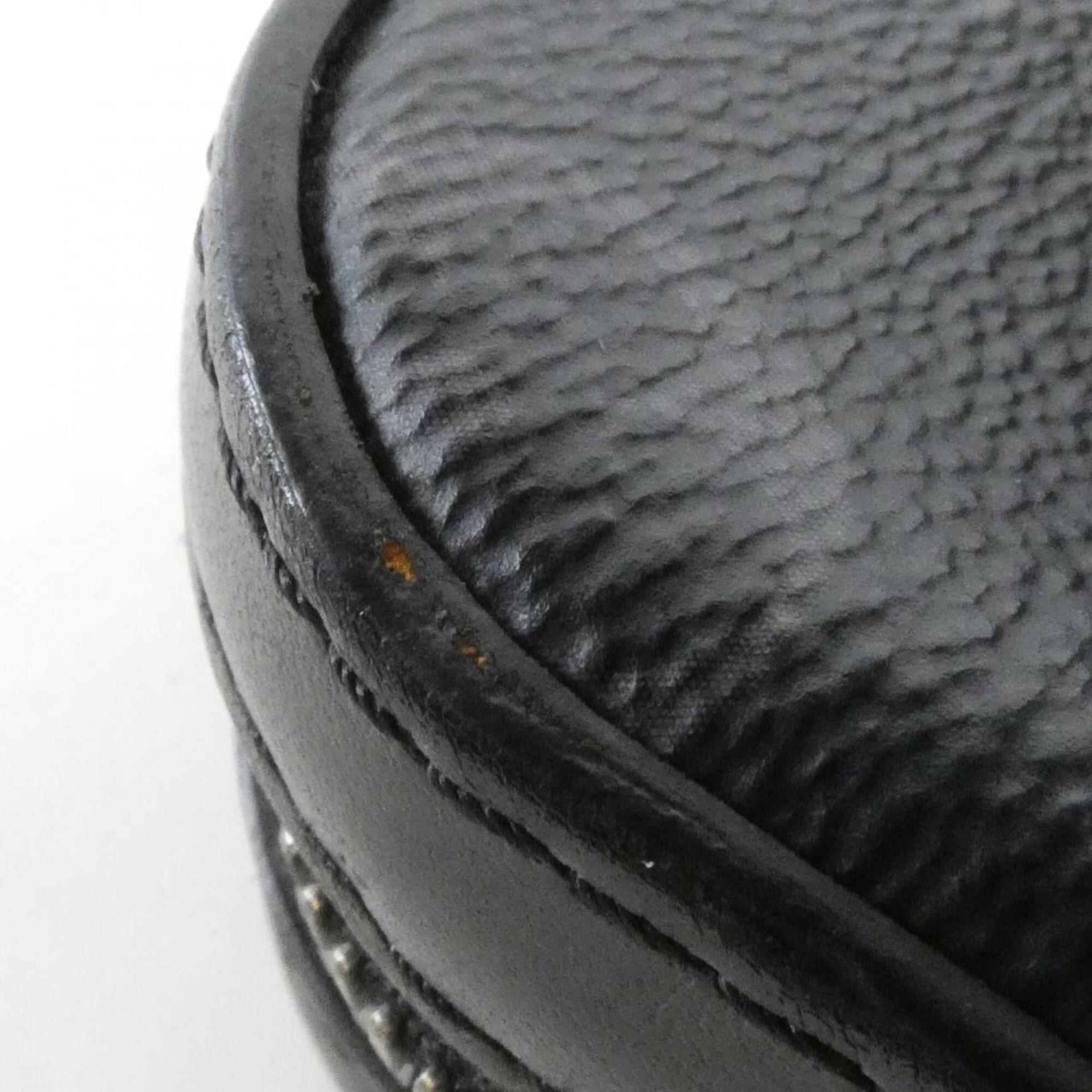 Louis Vuitton Monogram Eclipse Black Gris Coated Canvas Pouch Shoulder Bag (Pre-Owned)