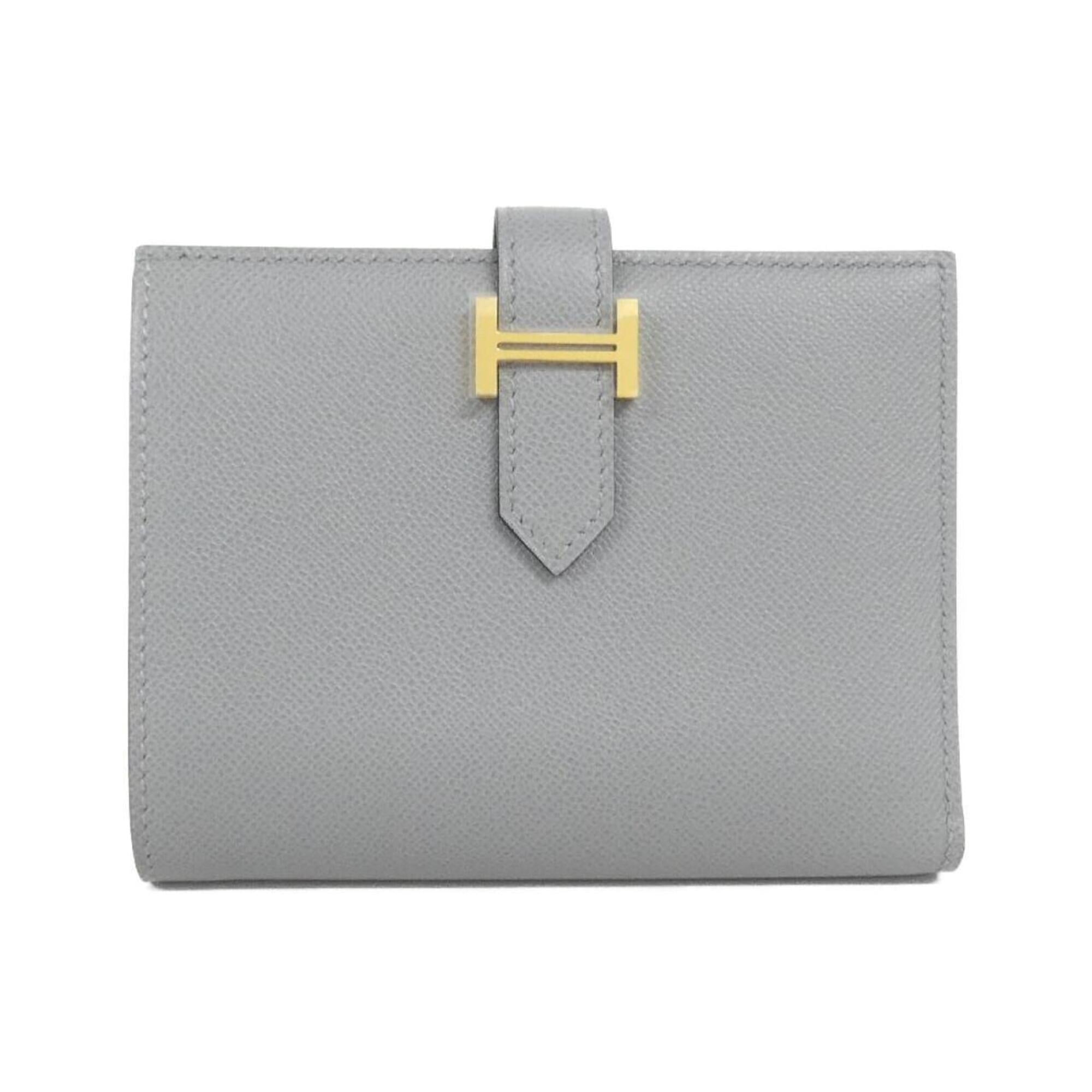 Hermes Gray Wallet (Bi-Fold) (Pre-Owned)