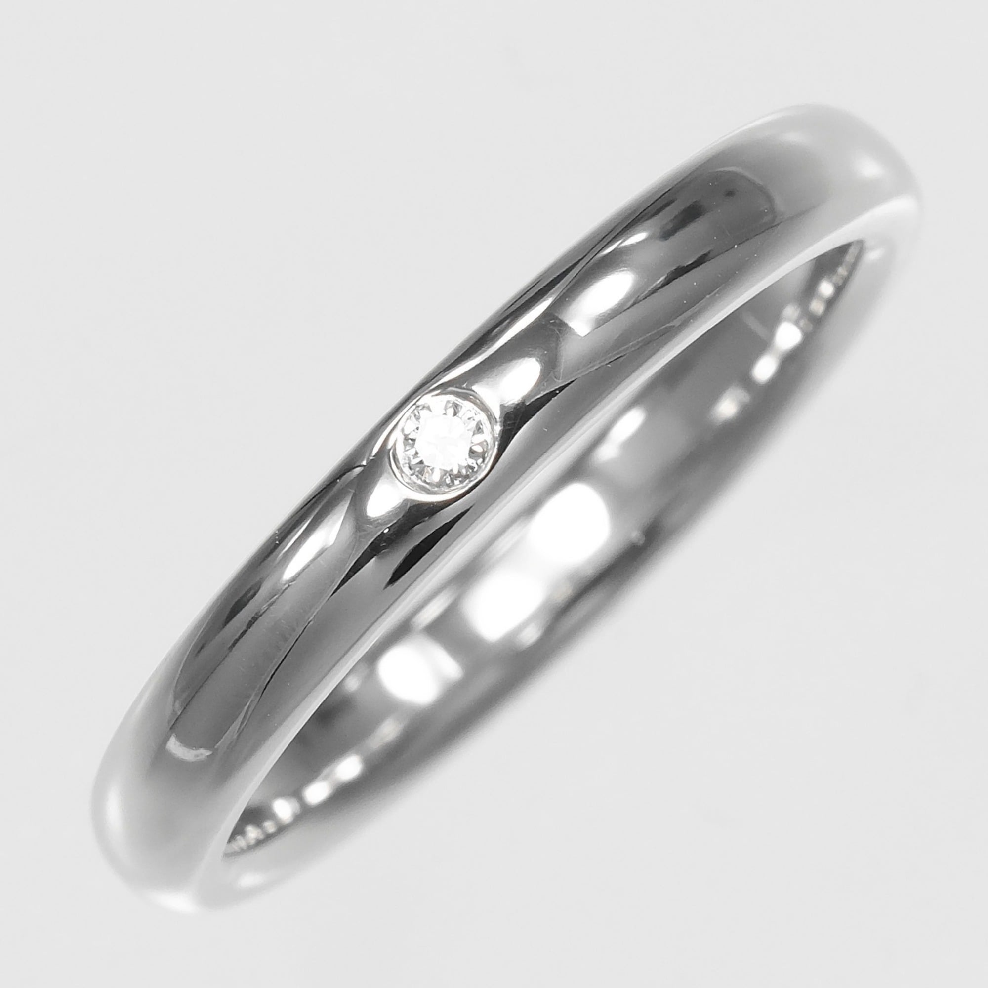 Tiffany Platinum 950 Band Ring (Pre-Owned)