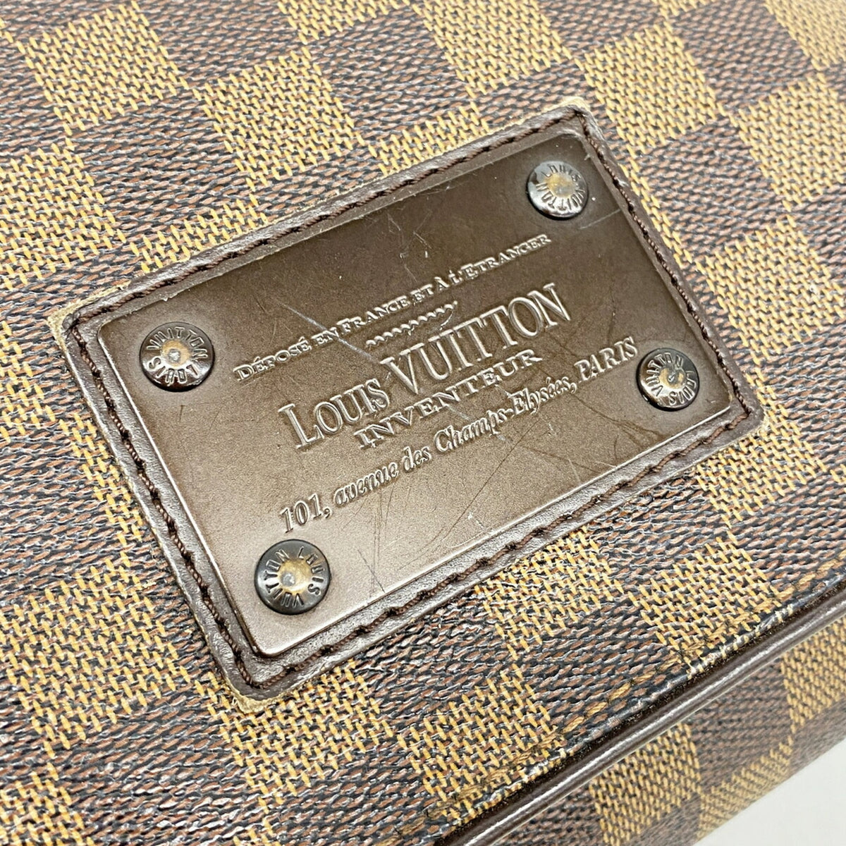 Louis Vuitton Ebene Shoulder Bag (Pre-Owned)