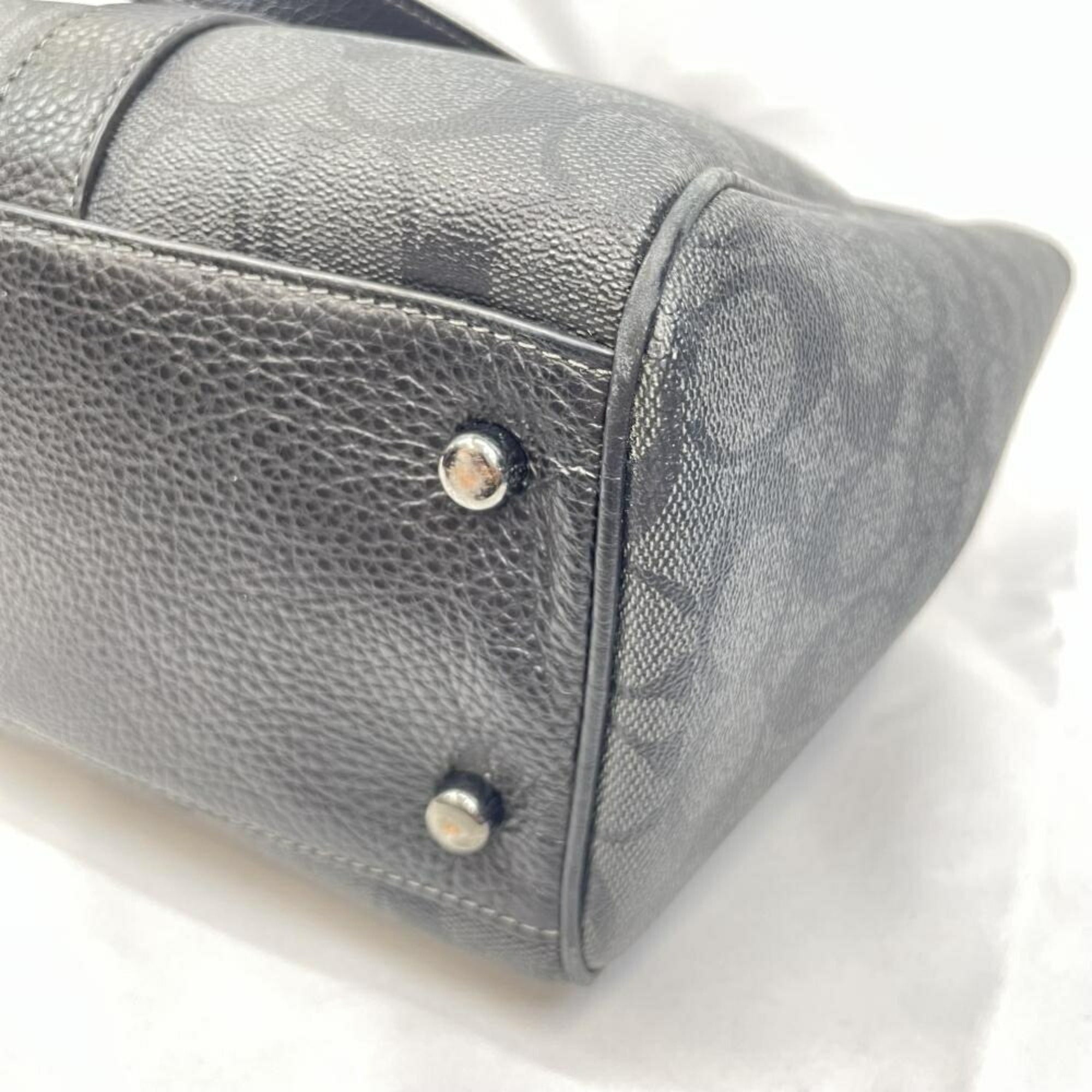 Coach Black Signature Line (Pre-Owned)