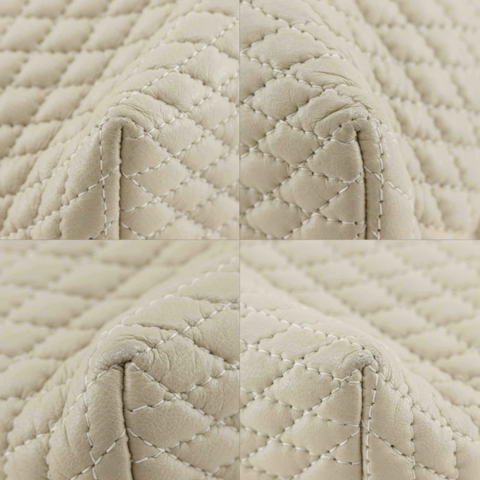 Bally Beige Leather Handbag (Pre-Owned)