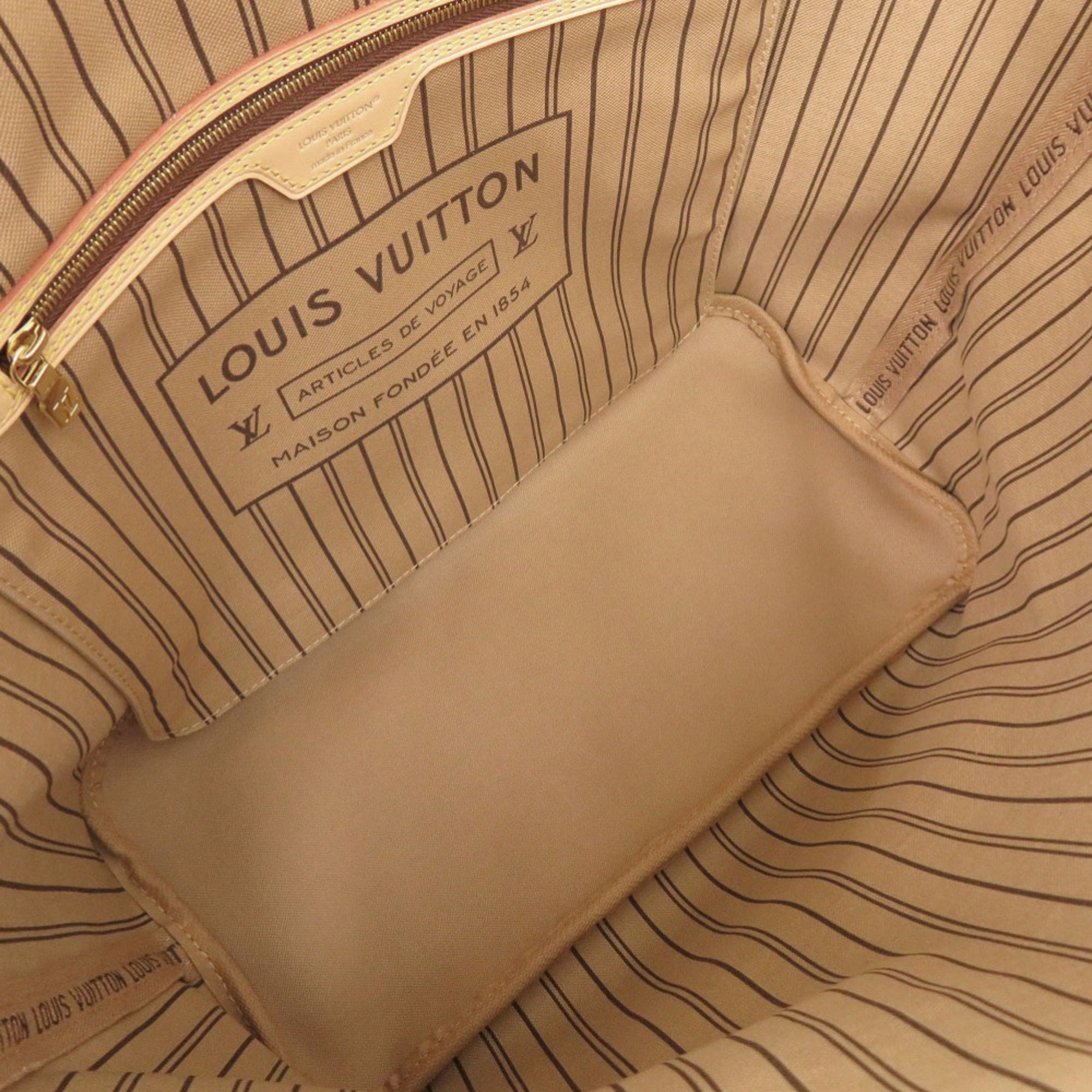 Louis Vuitton Brown Monogram Pouch Tote Bag (Pre-Owned)