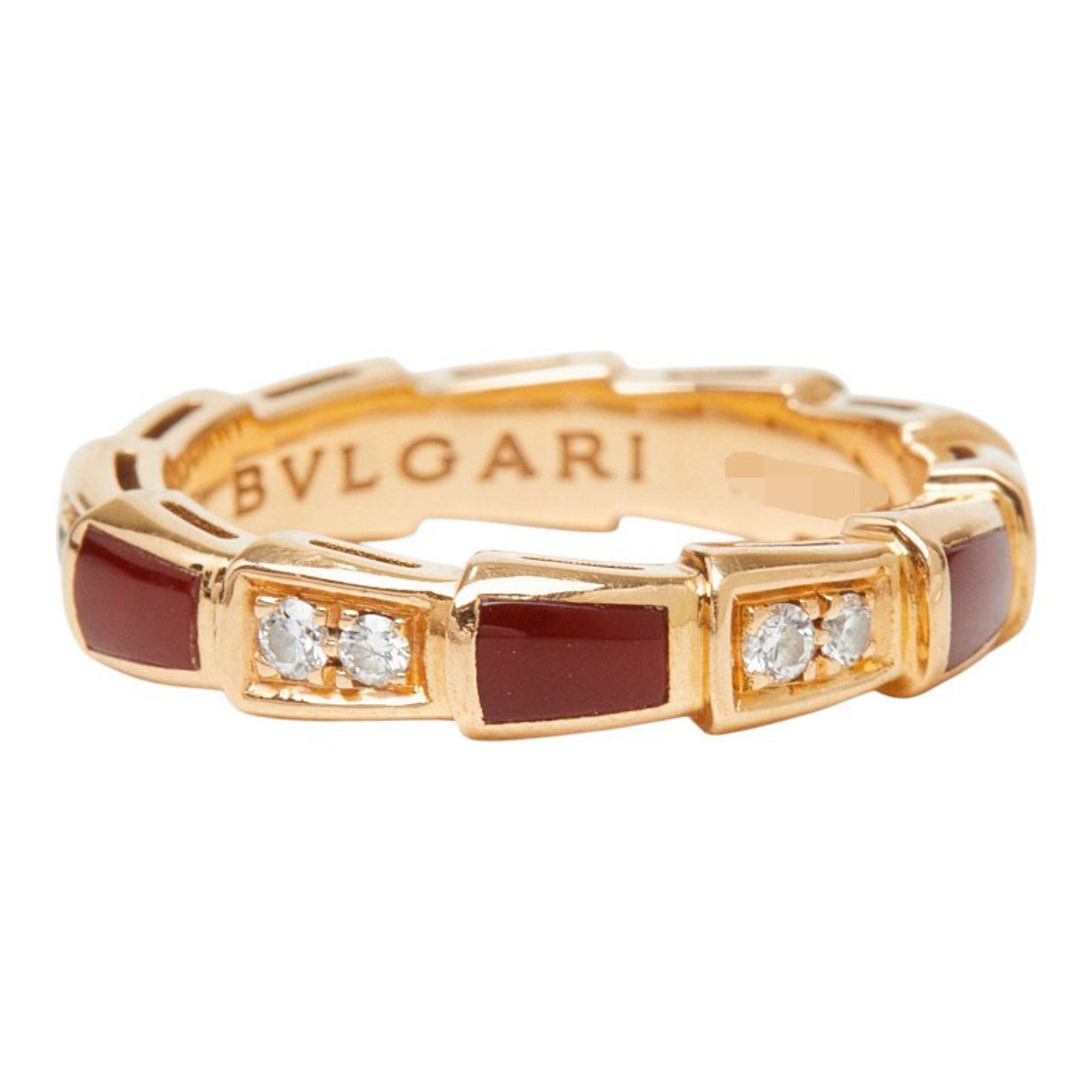 Bvlgari Pink Gold (18K) Band Ring (Pre-Owned)
