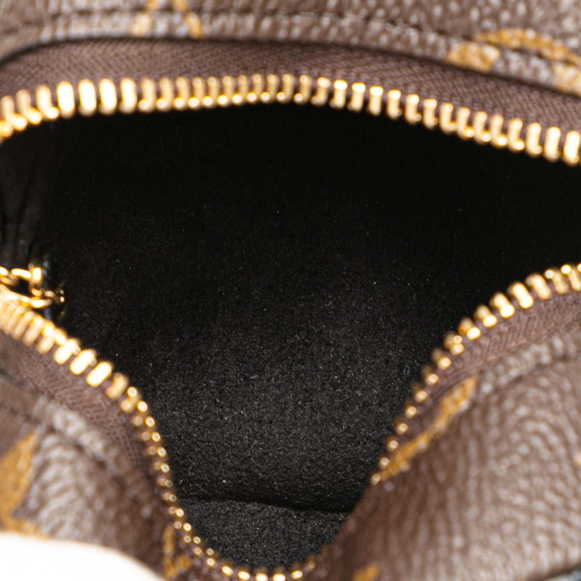 Louis Vuitton Brown Multi-Color Pvc Leather Pouch (Pre-Owned)