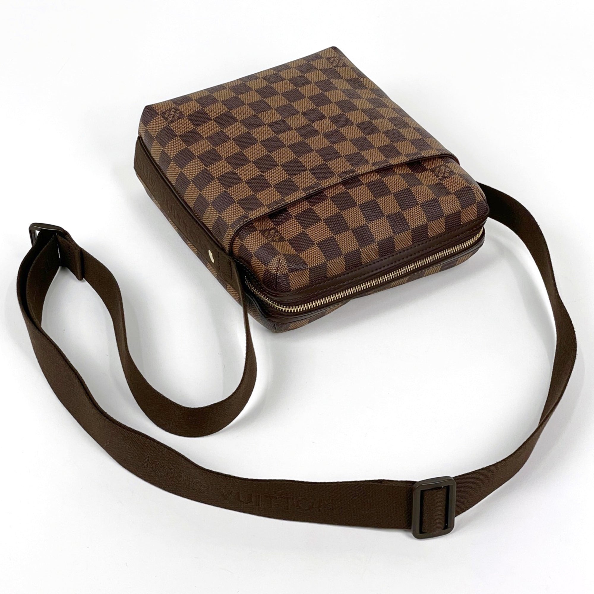 Louis Vuitton Brown Damier Canvas Damier Canvas Shoulder Bag (Pre-Owned)