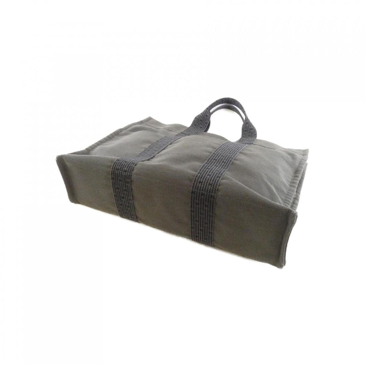 Hermes Black Canvas Handbag (Pre-Owned)