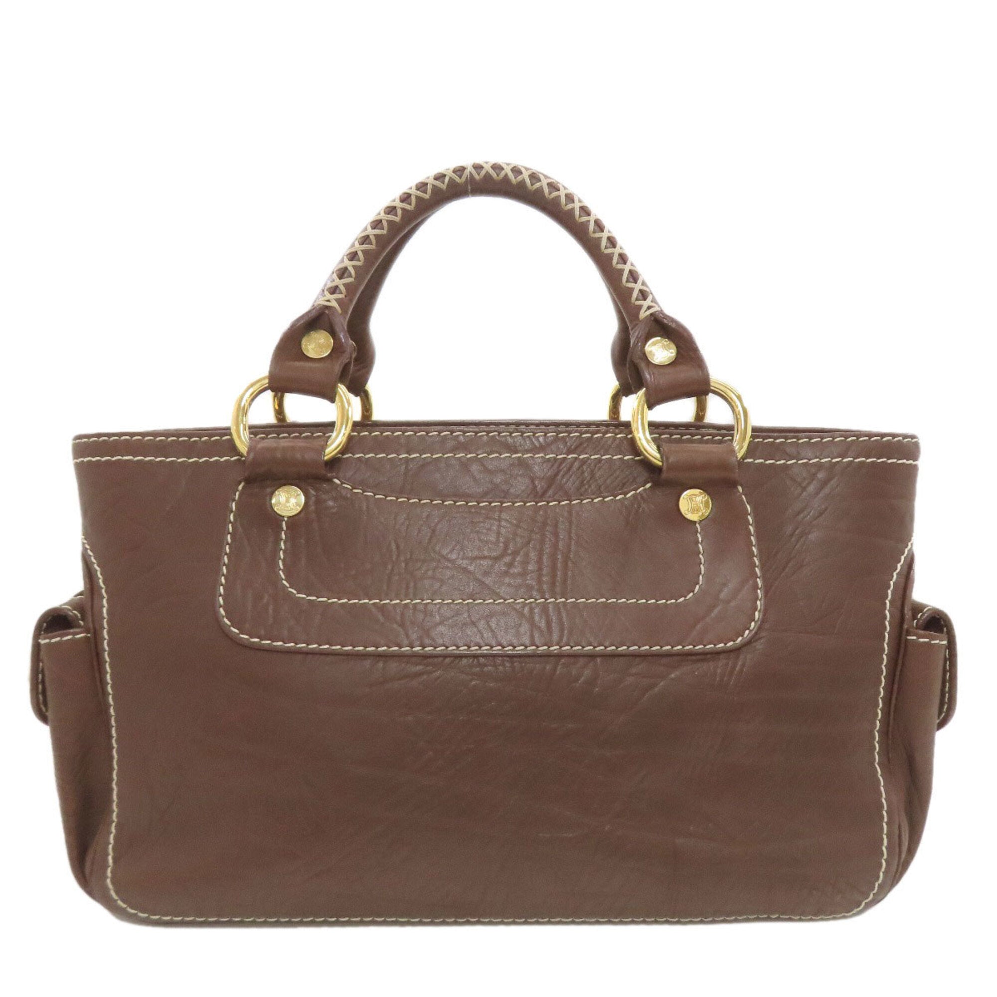 Celine Brown Leather Handbag (Pre-Owned)
