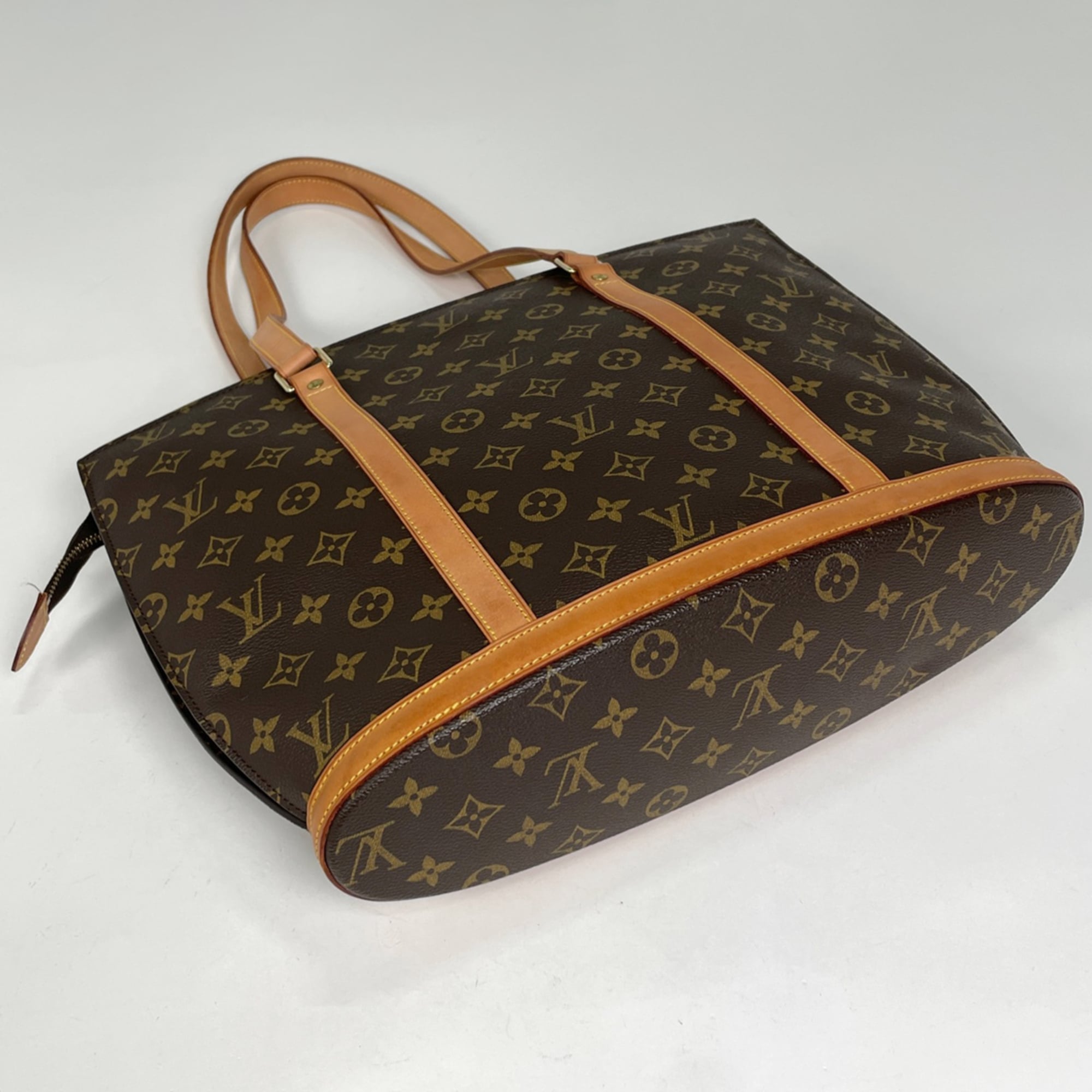 Louis Vuitton Brown Monogram Shoulder Bag Tote Bag (Pre-Owned)