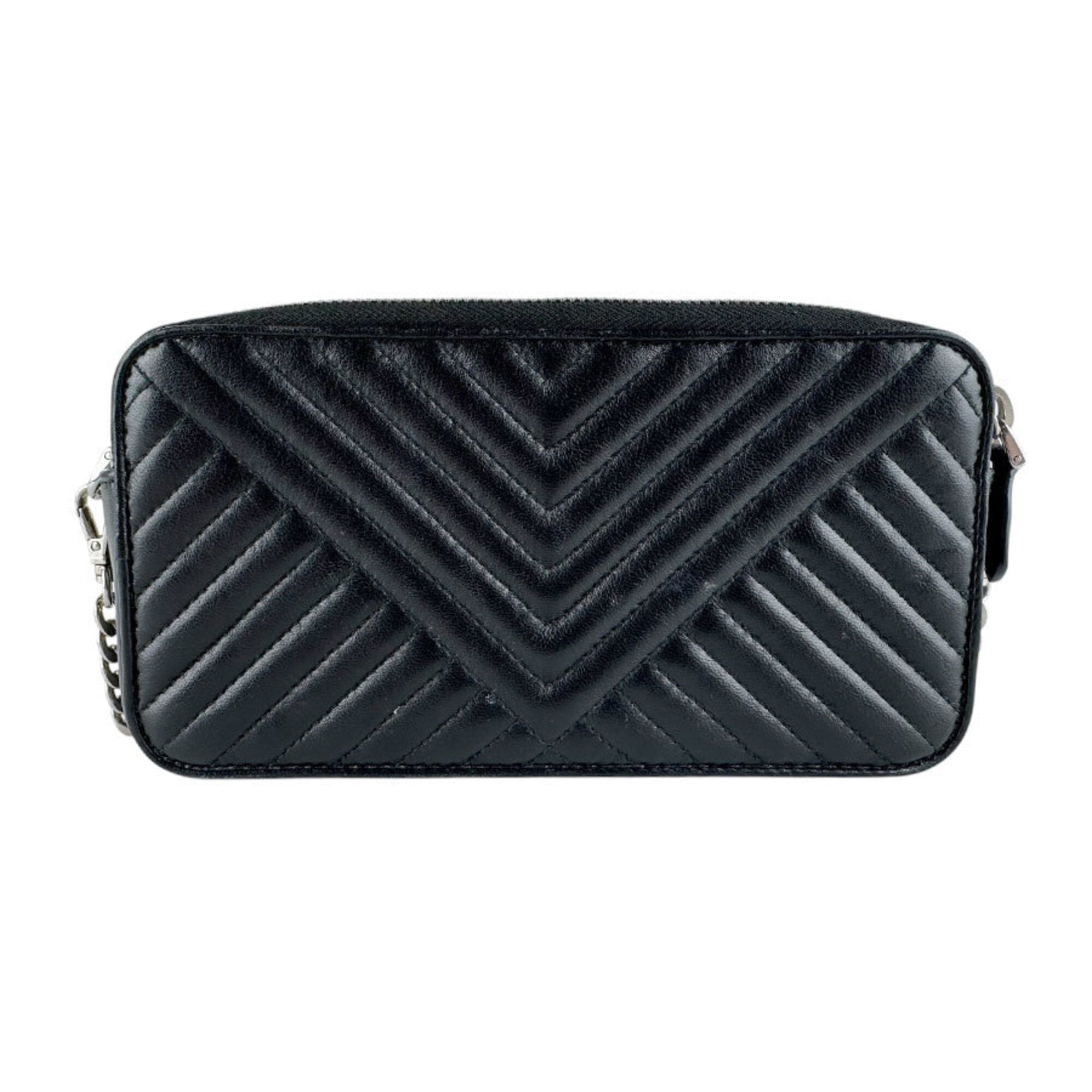 Prada Black Leather Shoulder Bag (Pre-Owned)