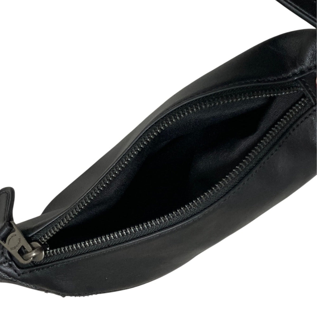 Coach Black Charcoal Gray Pvc Sling Bag (Pre-Owned)