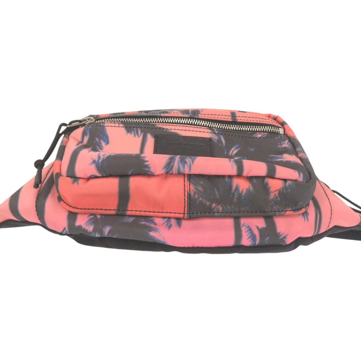 Saint Laurent Orange Pink Nylon Fanny Pack (Pre-Owned)