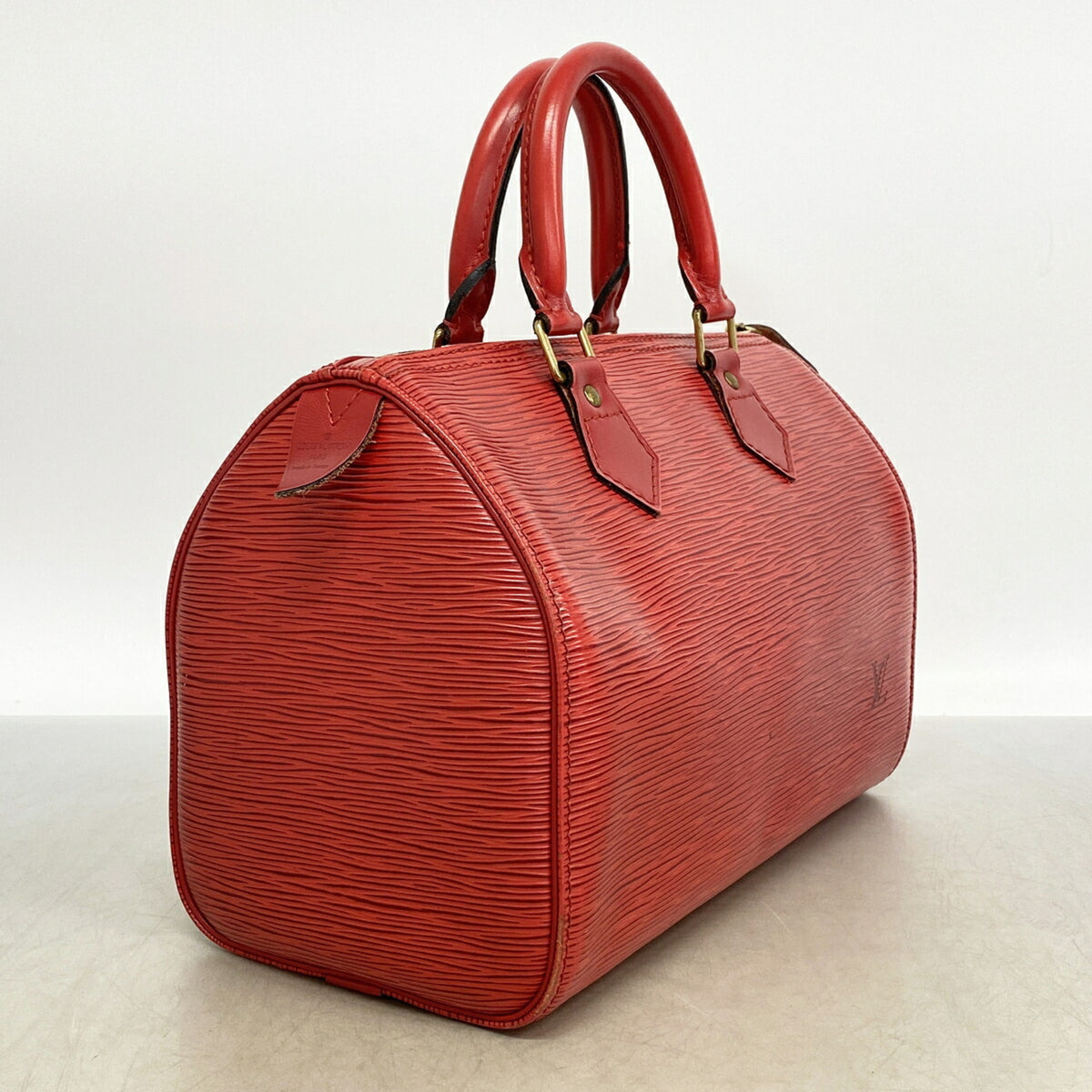 Louis Vuitton Castilian Red Handbag (Pre-Owned)