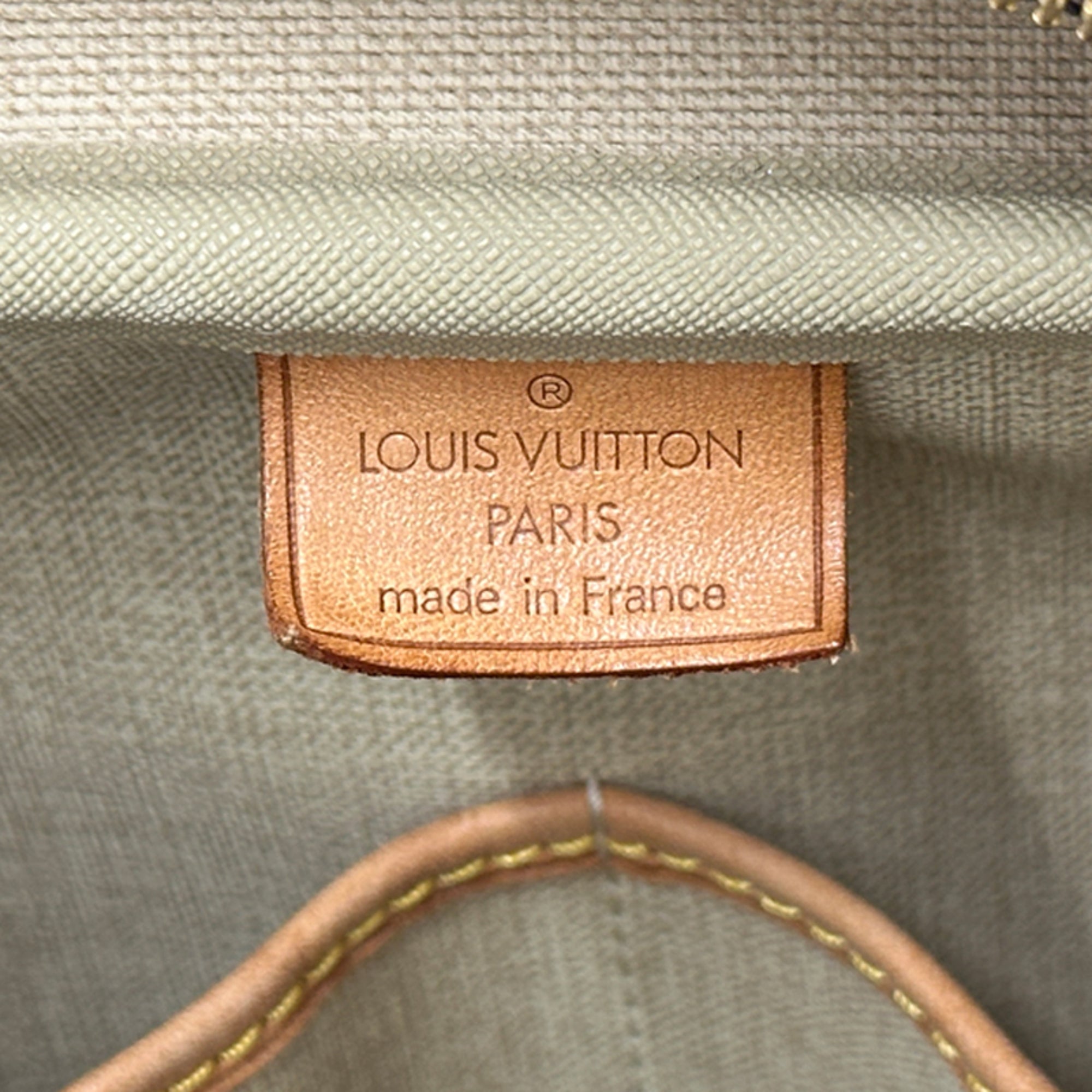 Louis Vuitton Brown Monogram Canvas Handbag (Pre-Owned)