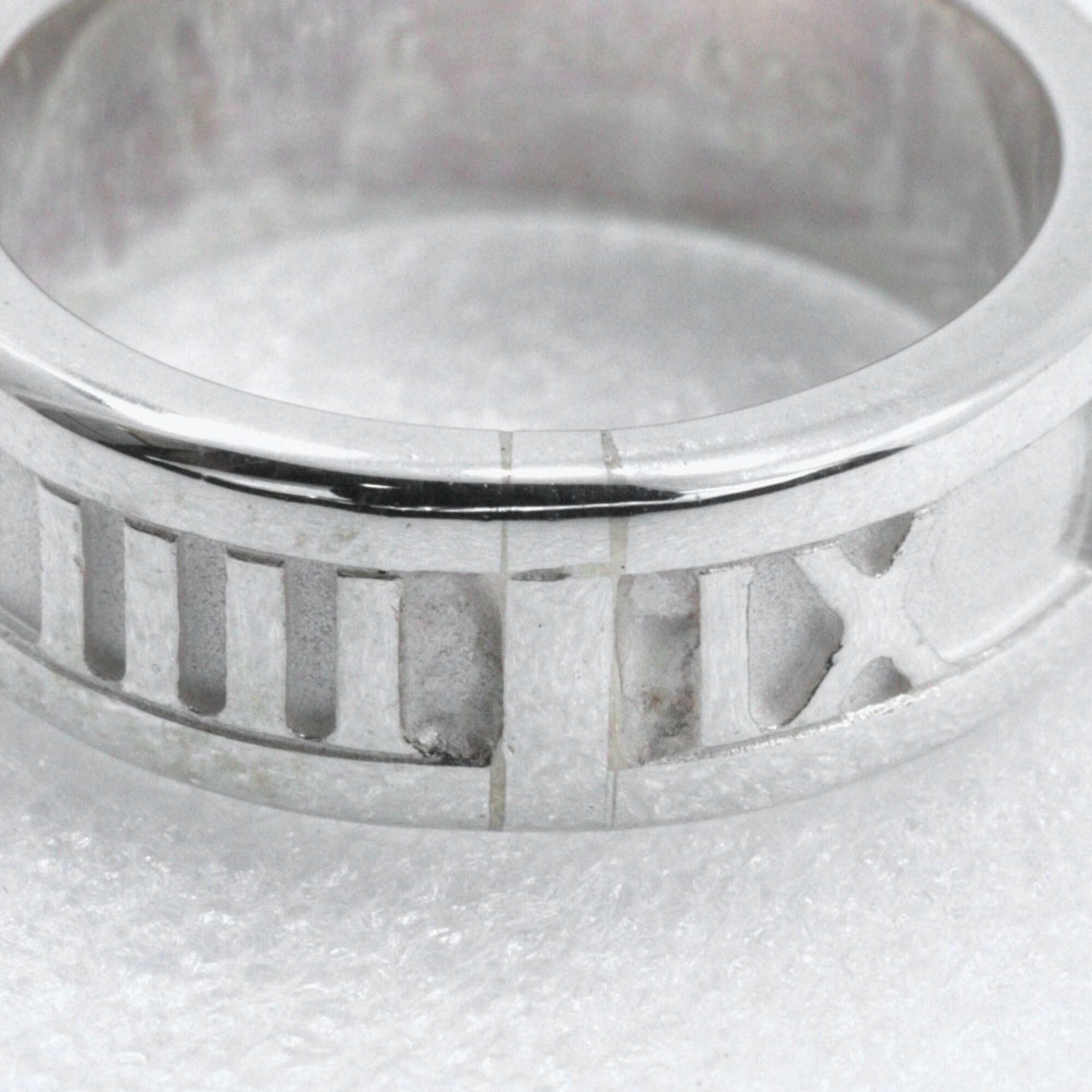 Tiffany Atlas Silver 925 Band Ring (Pre-Owned)