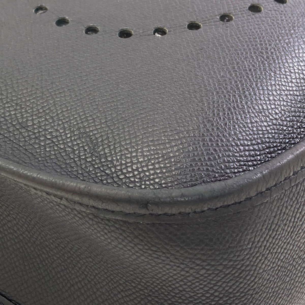 Hermes Black Epsom Leather Shoulder Bag (Pre-Owned)