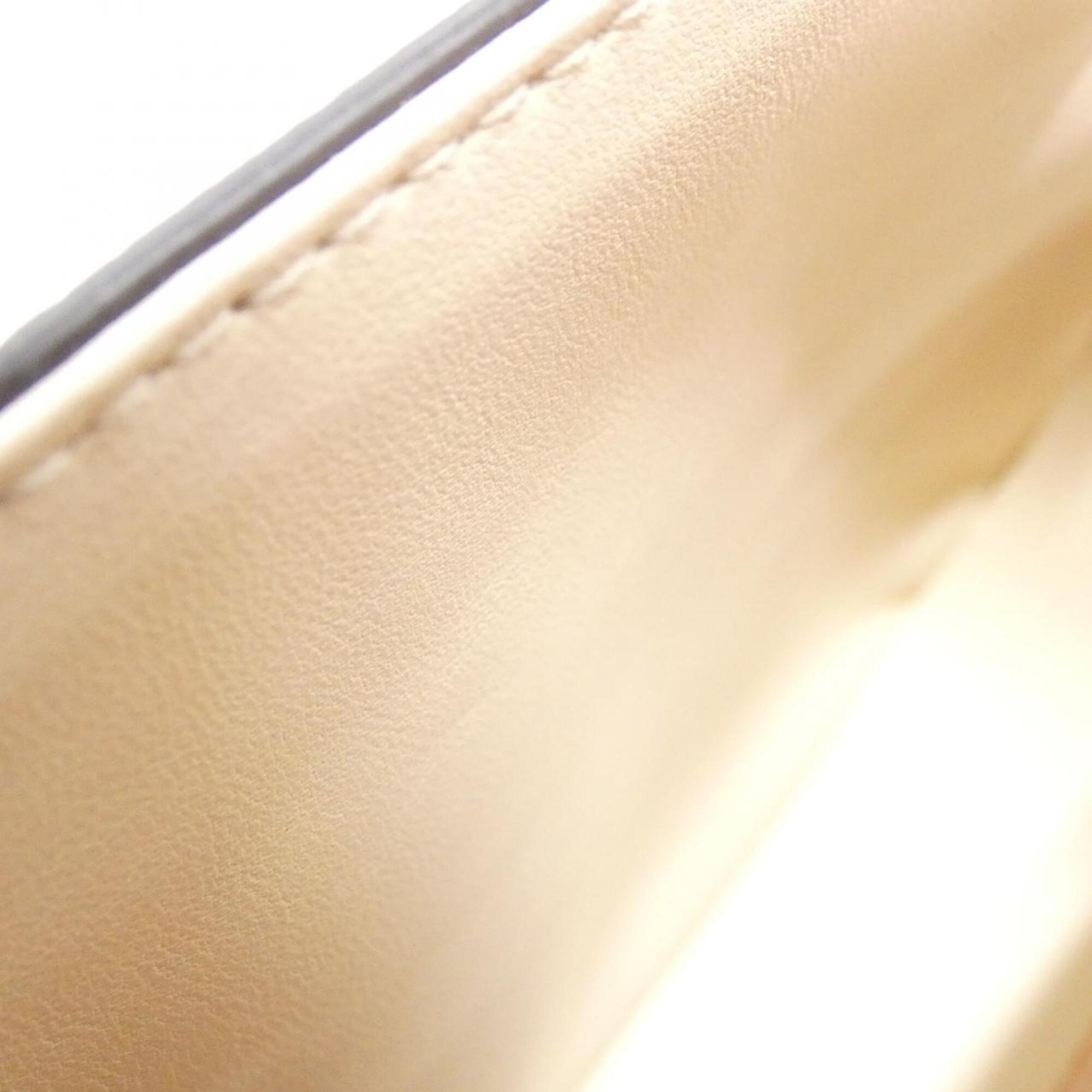 Louis Vuitton Brown Leather Shoulder Bag (Pre-Owned)