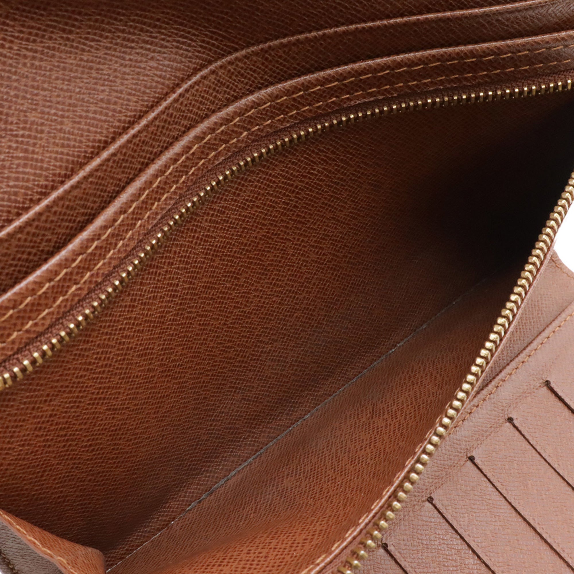 Louis Vuitton Brown Monogram Monogram Long Wallet (Tri-Fold) (Pre-Owned)