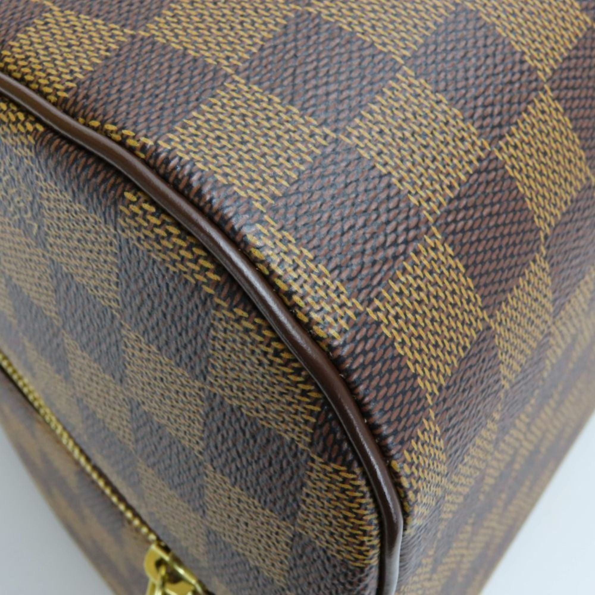 Louis Vuitton Brown Ebene Damier Canvas Handbag (Pre-Owned)