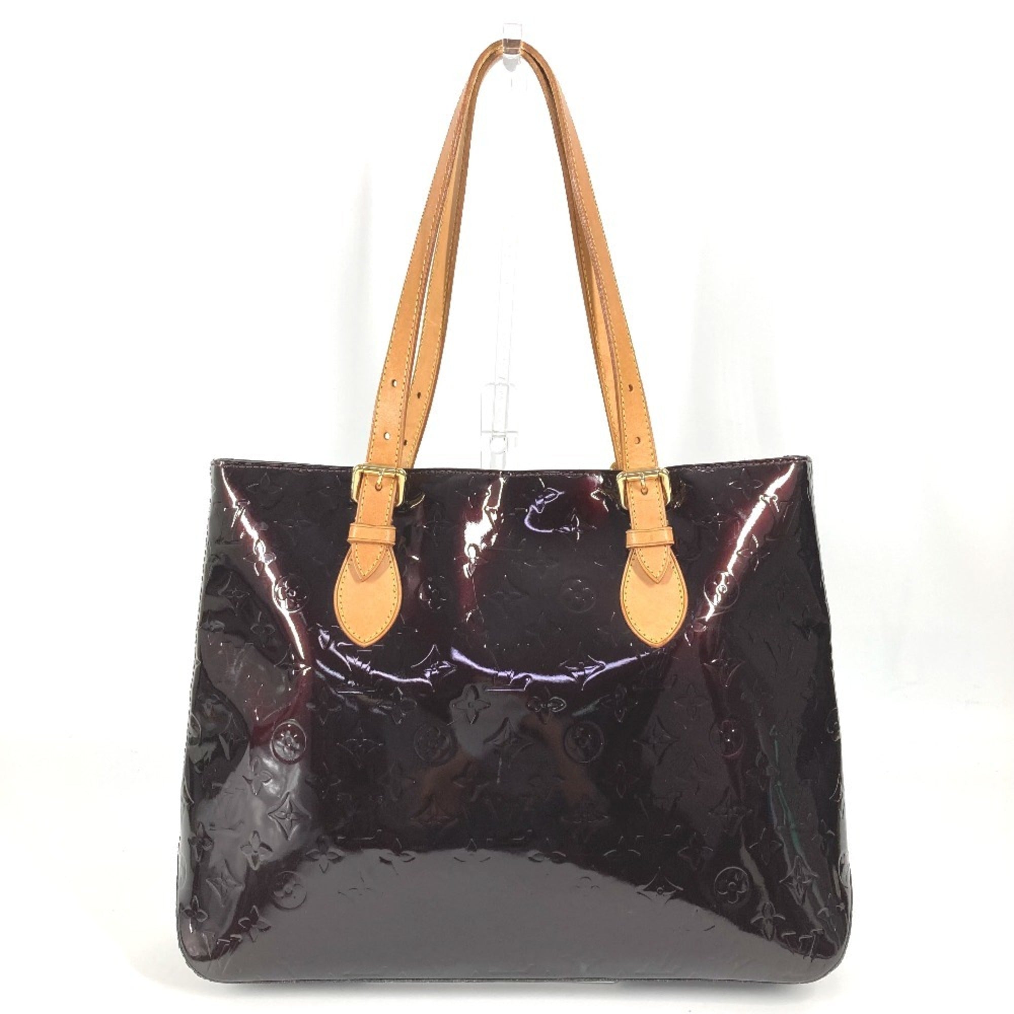Louis Vuitton Amarante Purple Monogram Vernis Canvas Shoulder Bag Tote Bag (Pre-Owned)