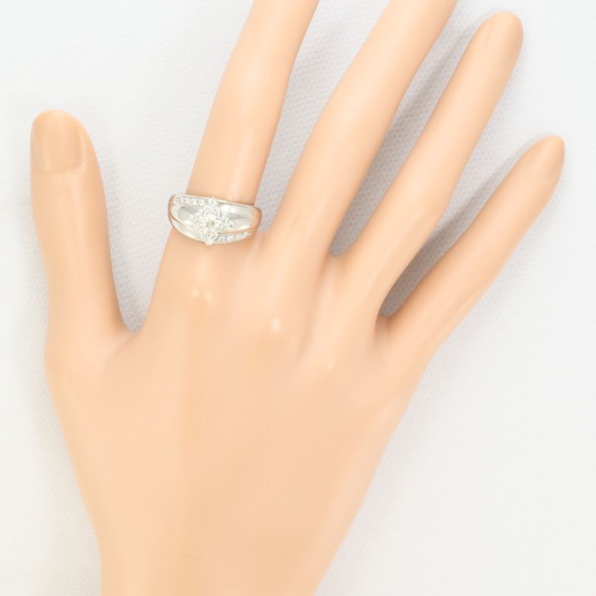 Unbranded Platinum Platinum 900 Band Ring (Pre-Owned)