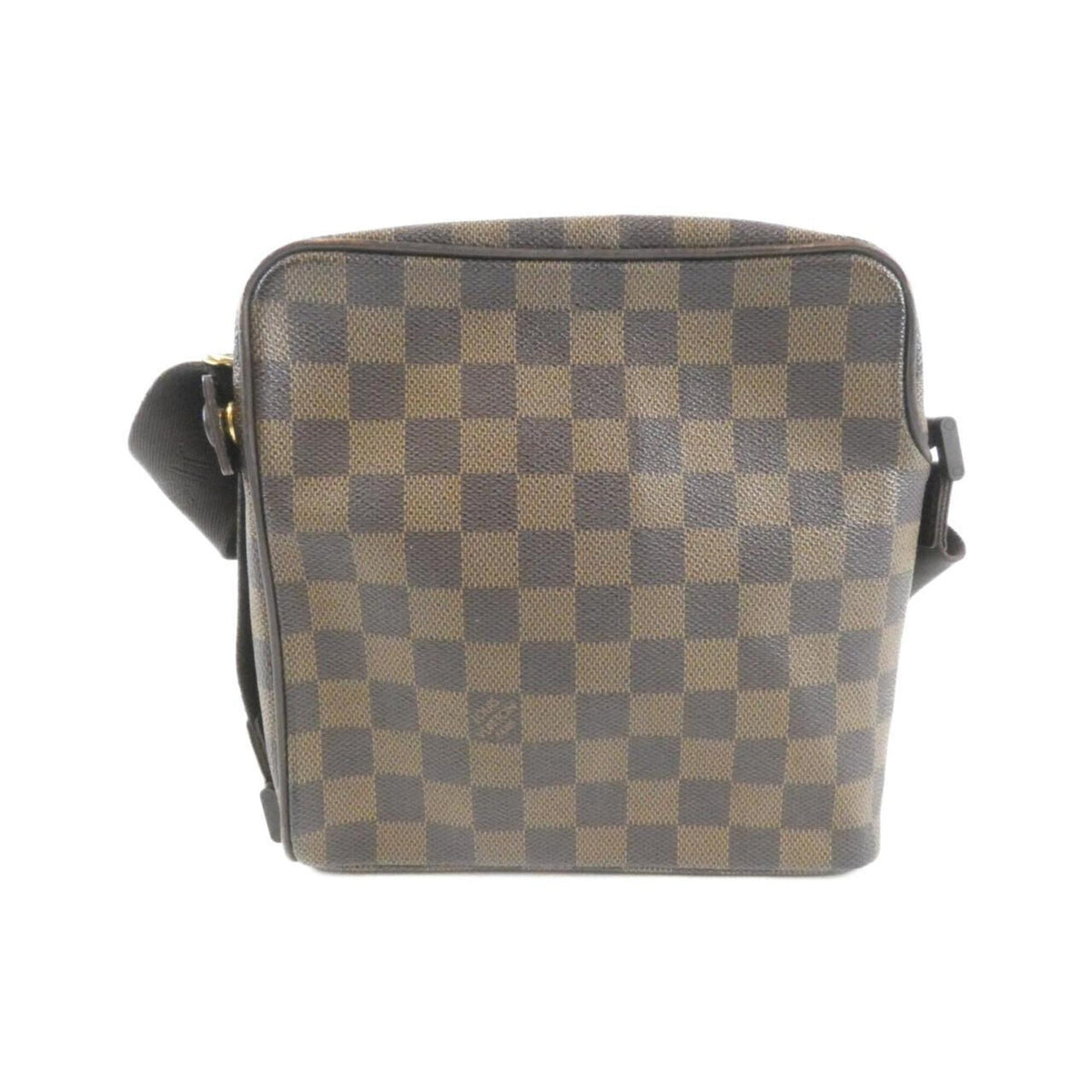 Louis Vuitton Brown Coated Canvas Shoulder Bag (Pre-Owned)