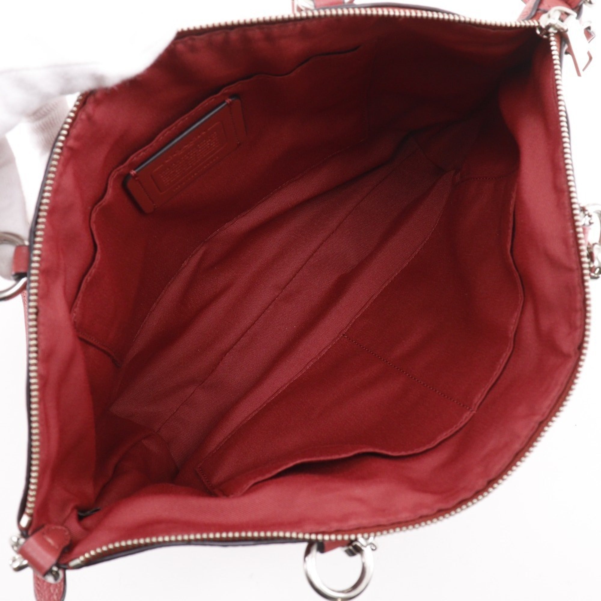 Coach Pink Leather Handbag (Pre-Owned)