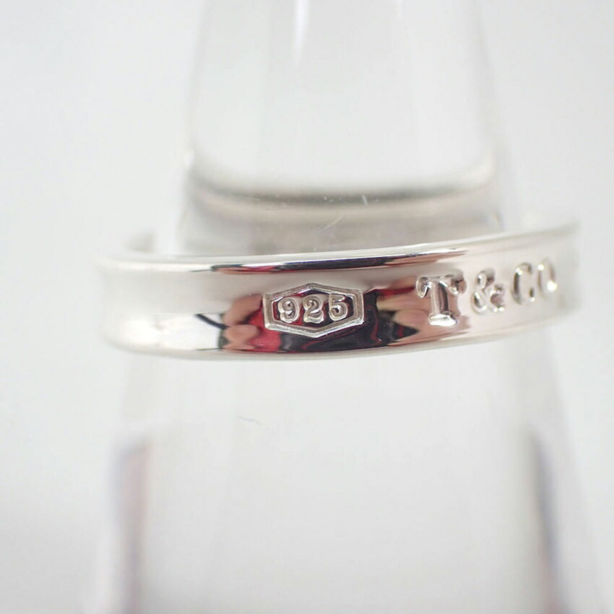 Tiffany Sterling Silver 925 Band Ring (Pre-Owned)