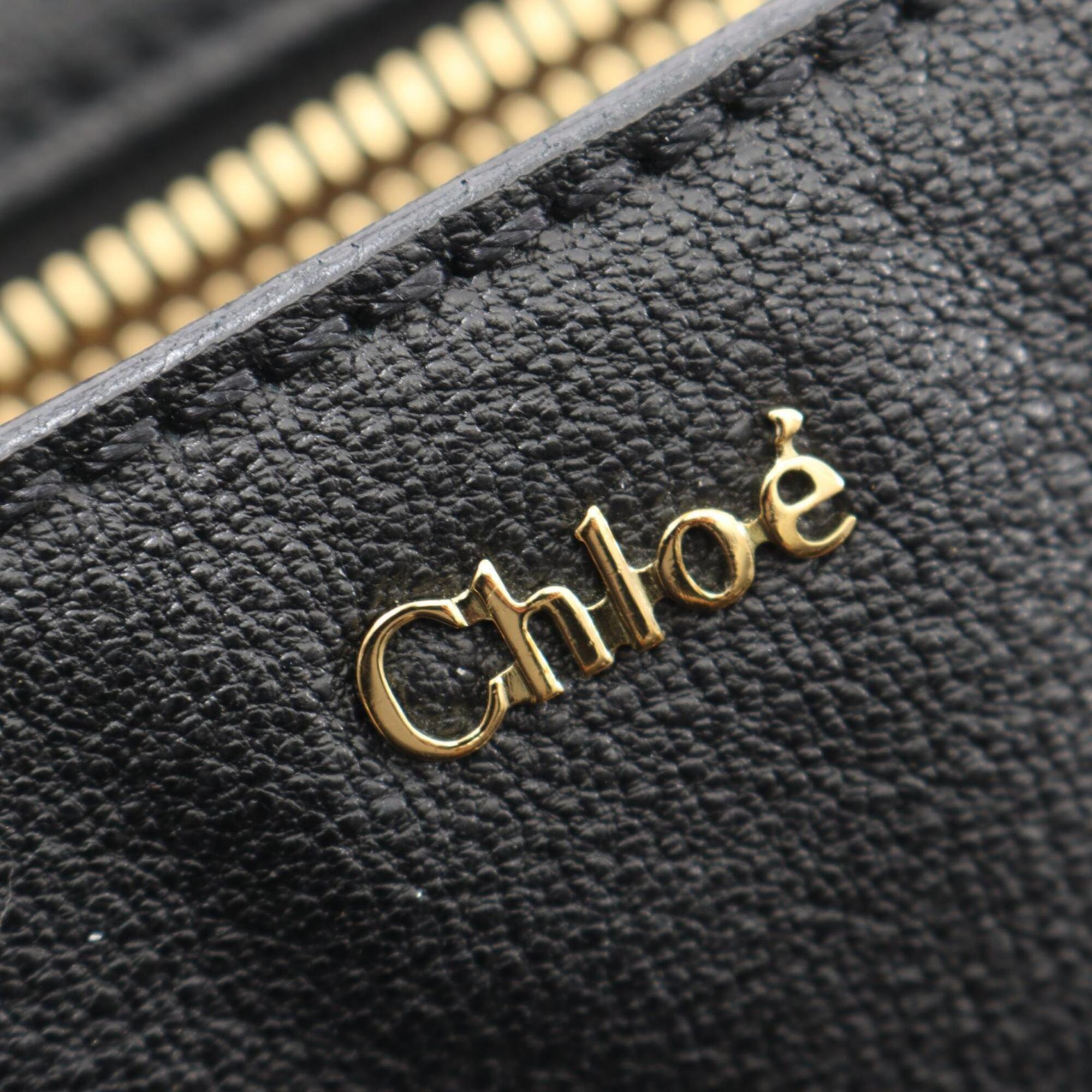 Chloé Black Leather Handbag (Pre-Owned)