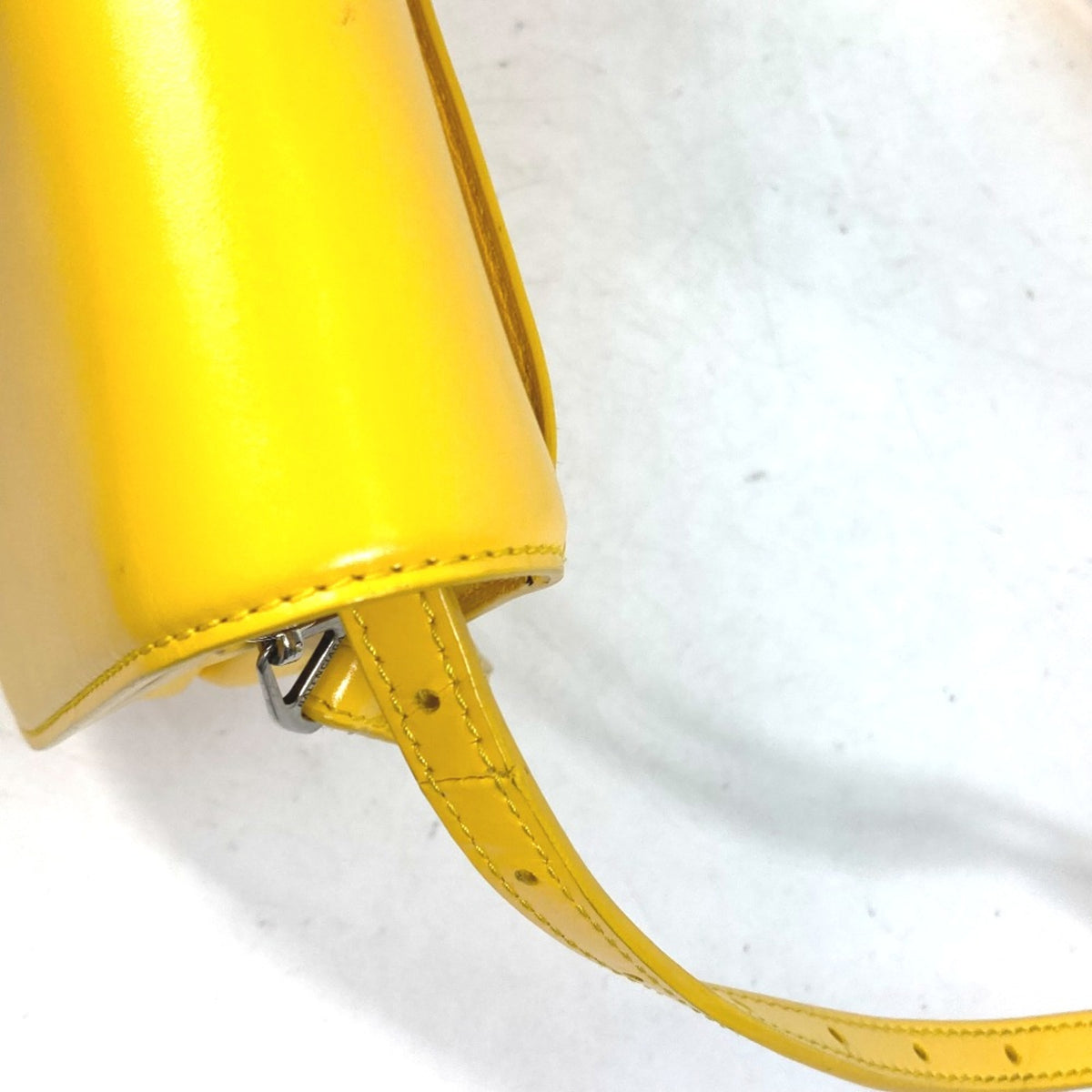 Balenciaga Yellow Leather Shoulder Bag (Pre-Owned)