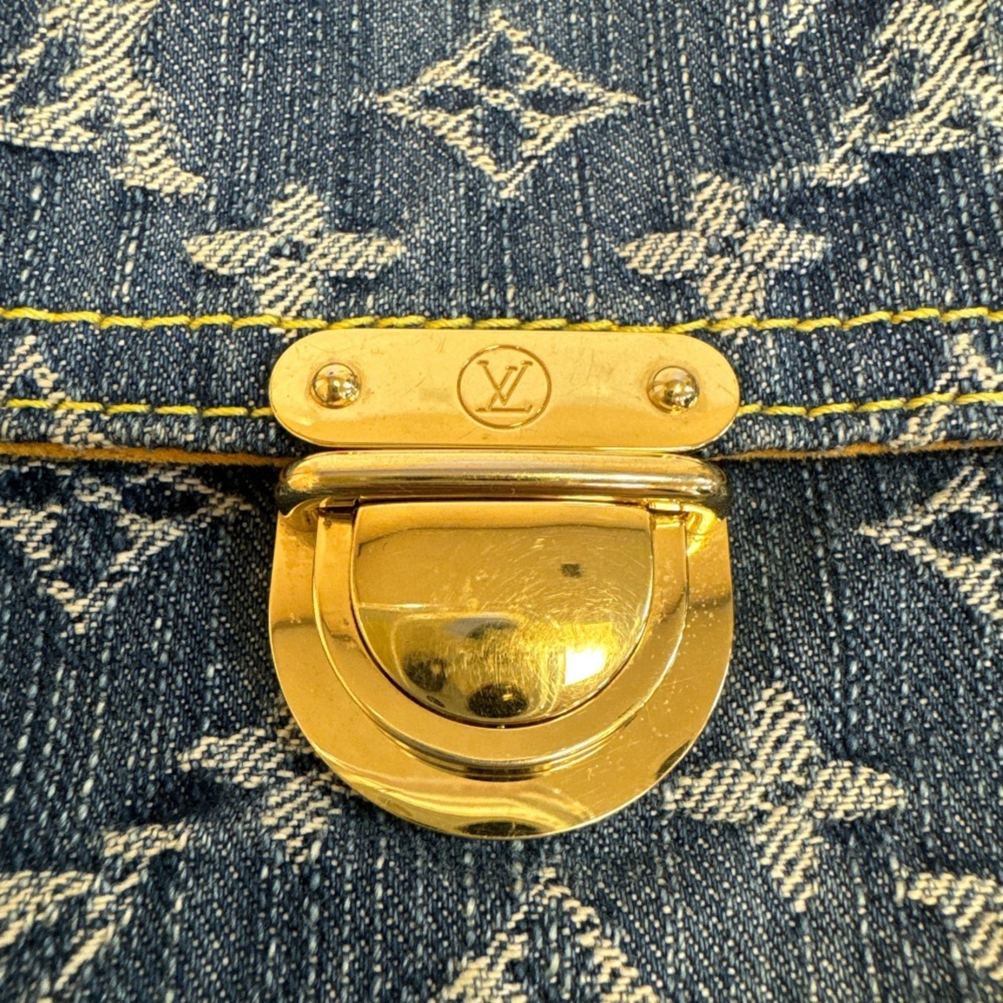 Louis Vuitton Blue Monogram Monogram Denim (Pre-Owned)