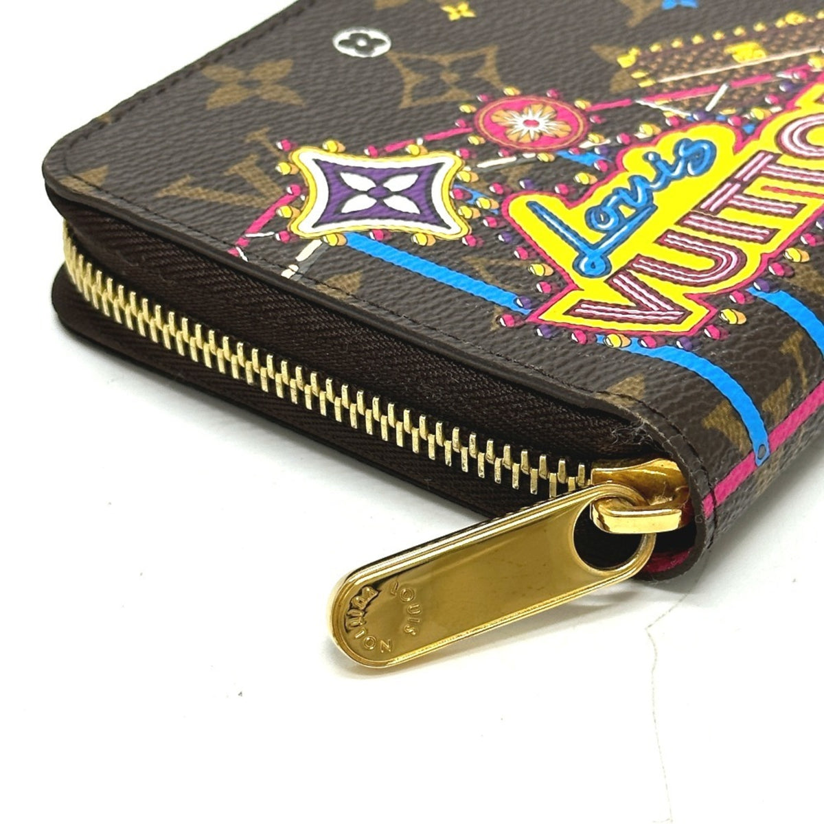 Louis Vuitton Monogram Brown Monogram Long Wallet (Bi-Fold) (Pre-Owned)