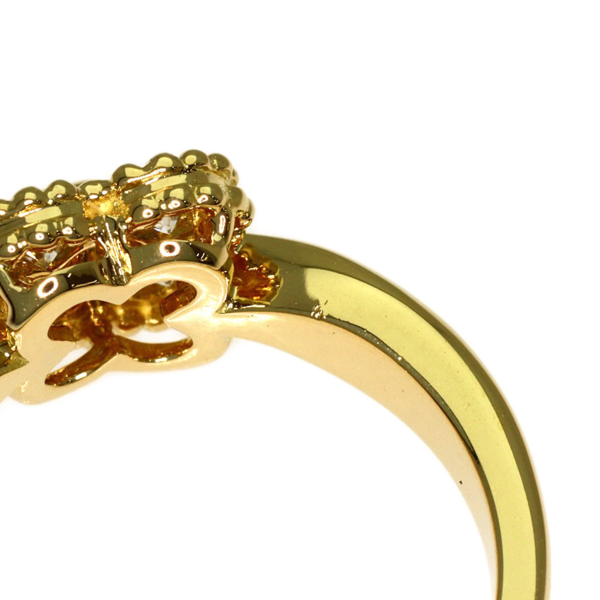 Van Cleef & Arpels Yellow Gold (18K) Band Ring (Pre-Owned)
