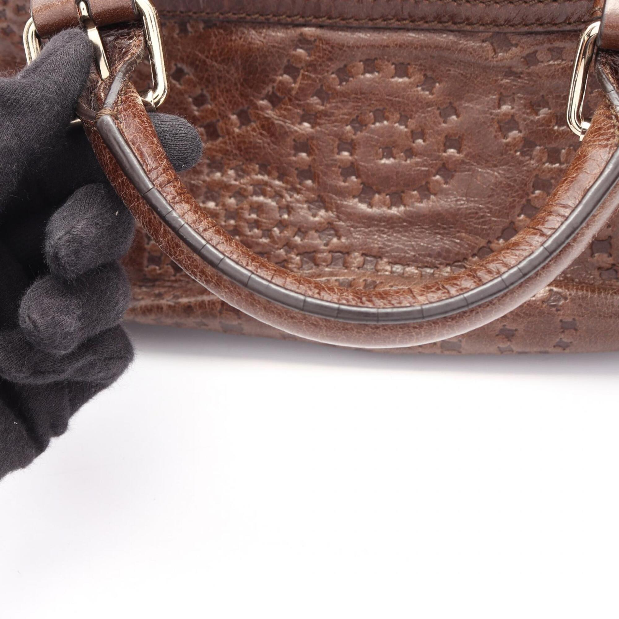 Celine Brown Leather Handbag (Pre-Owned)