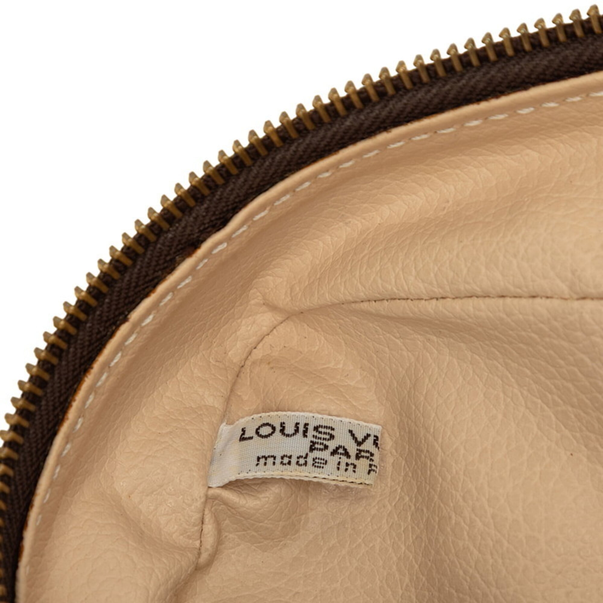 Louis Vuitton Monogram Brown Pvc Clutch Bag (Pre-Owned)