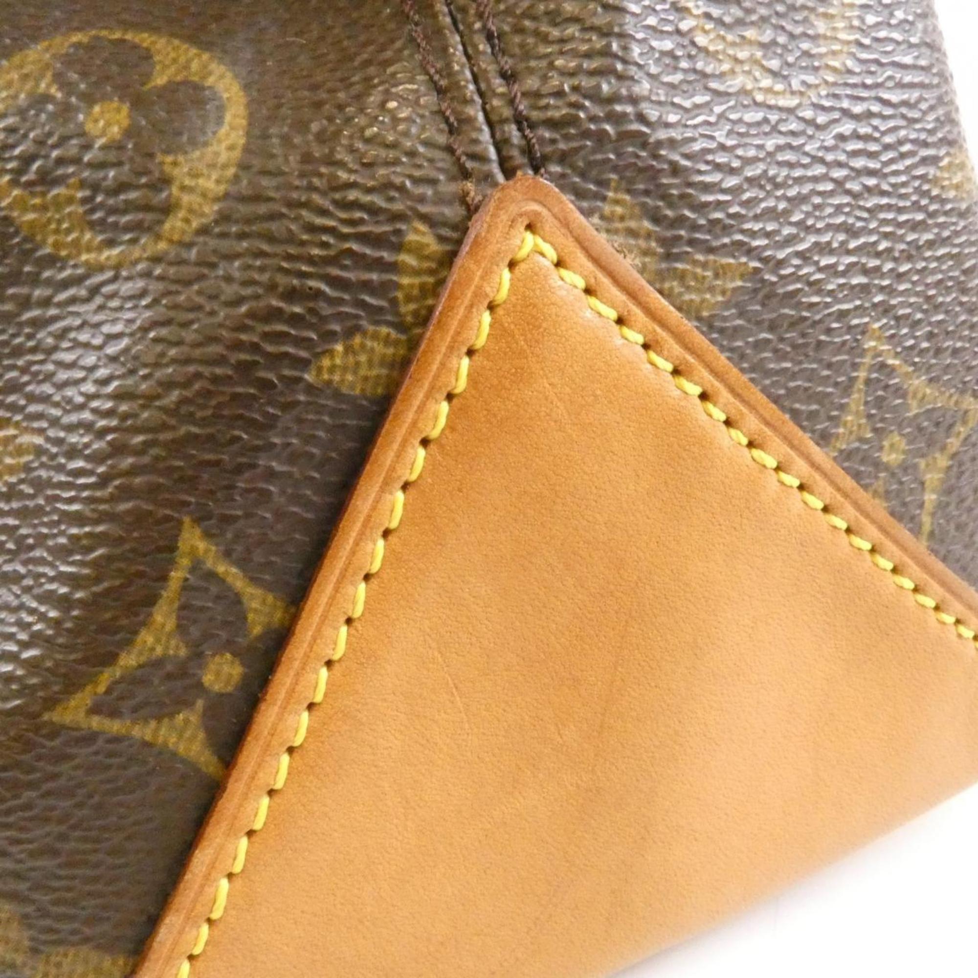Louis Vuitton Brown Coated Canvas Handbag (Pre-Owned)