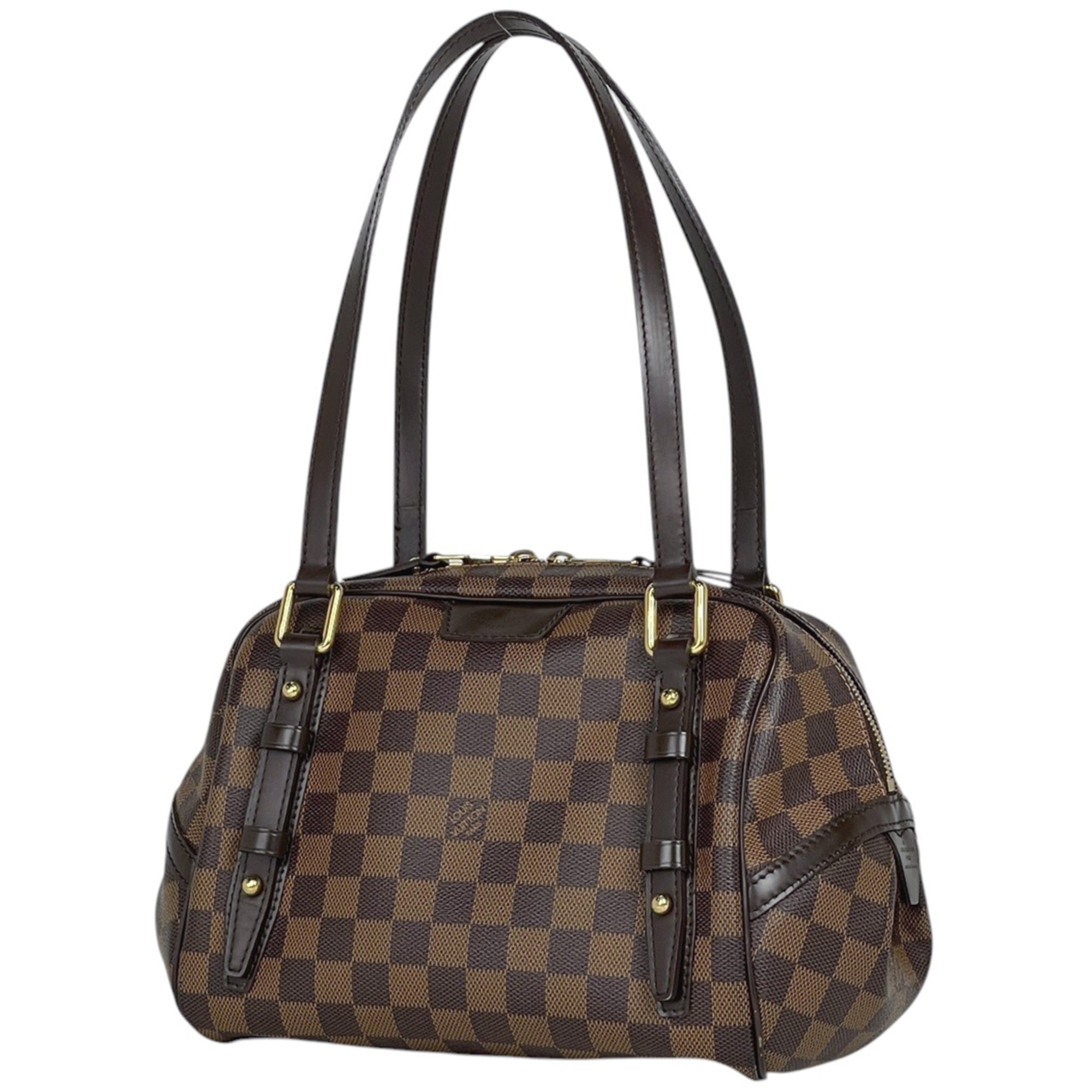 Louis Vuitton Damier Brown Damier Canvas Shoulder Bag (Pre-Owned)