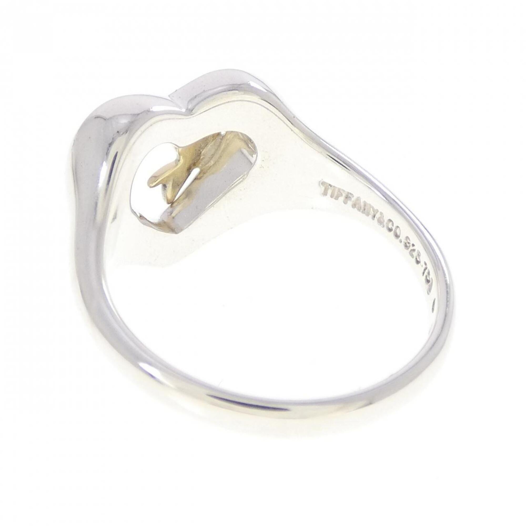 Tiffany Yellow Gold (18K) Silver 925 Band Ring (Pre-Owned)