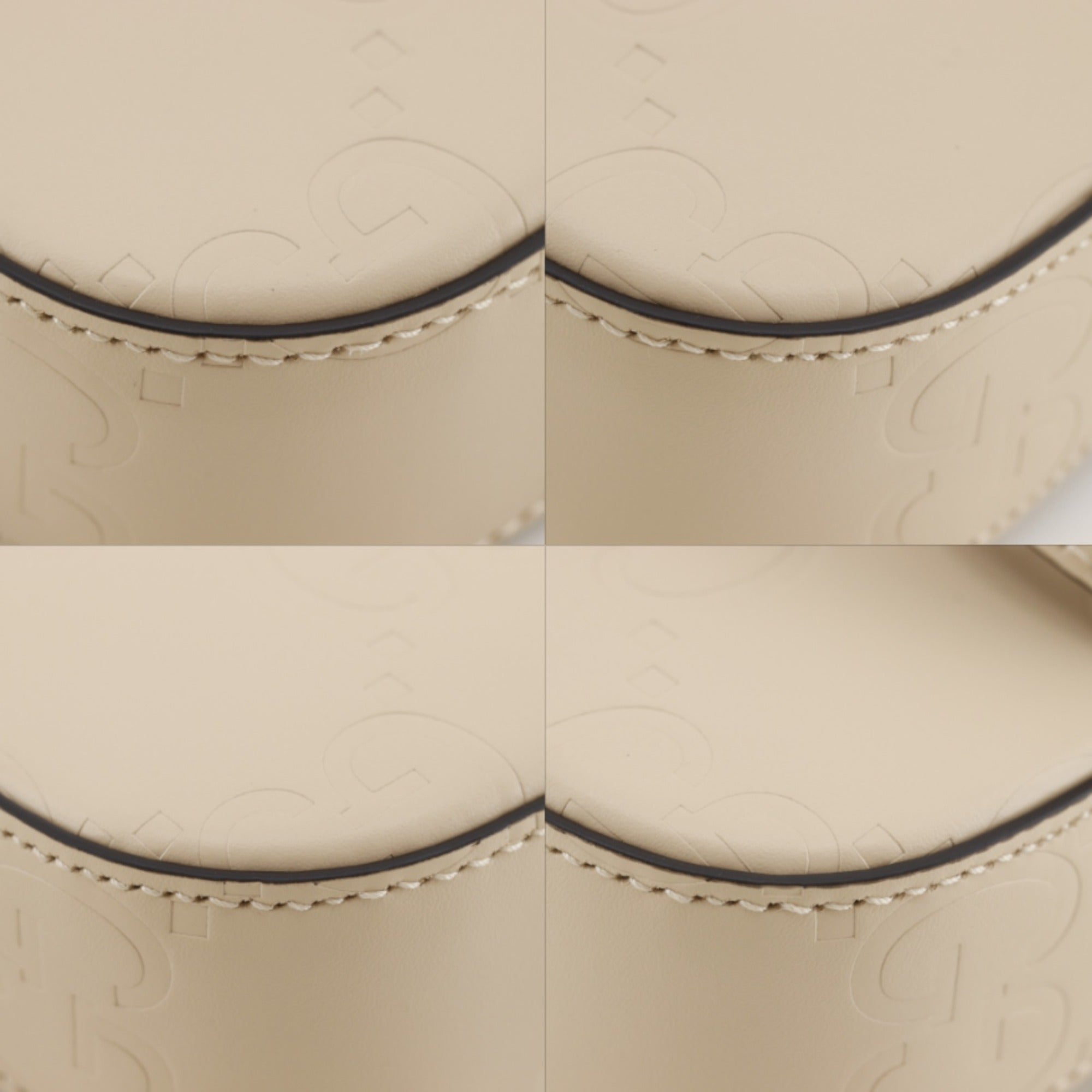 Gucci Beige Leather Shoulder Bag (Pre-Owned)