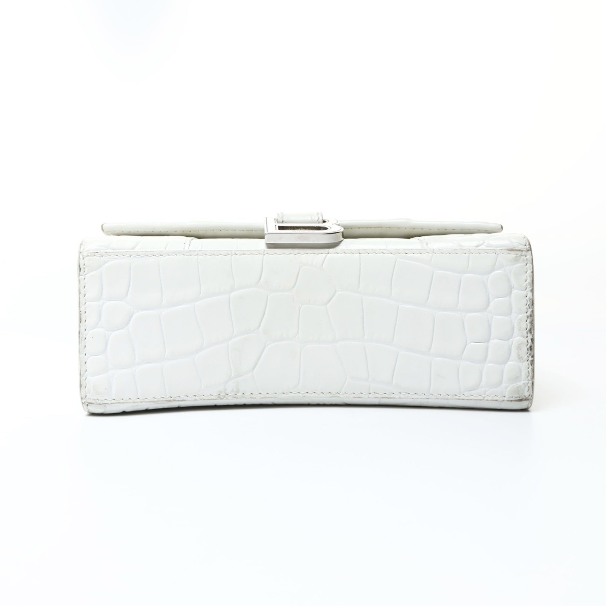 Balenciaga White Leather Shoulder Bag (Pre-Owned)