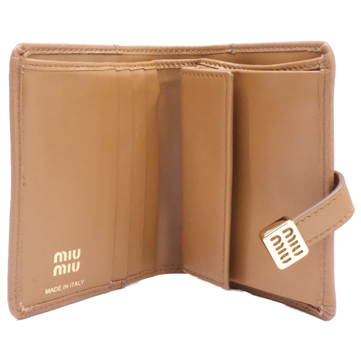 Miu Miu Leather Wallet (Bi-Fold) (Pre-Owned)