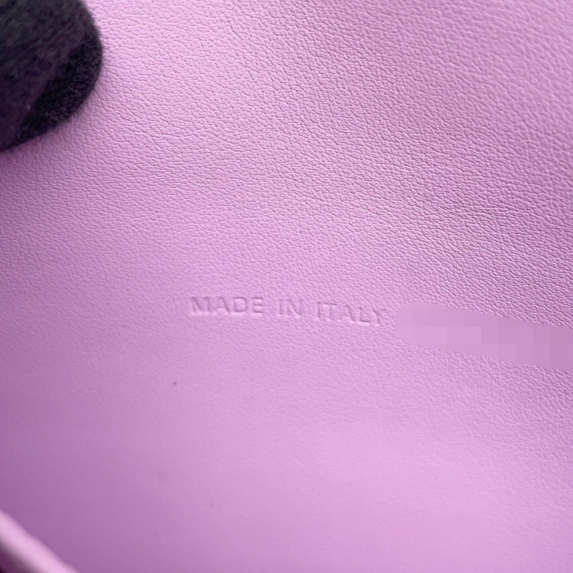 Christian Dior Pink Leather Chain/Shoulder Wallet (Pre-Owned)