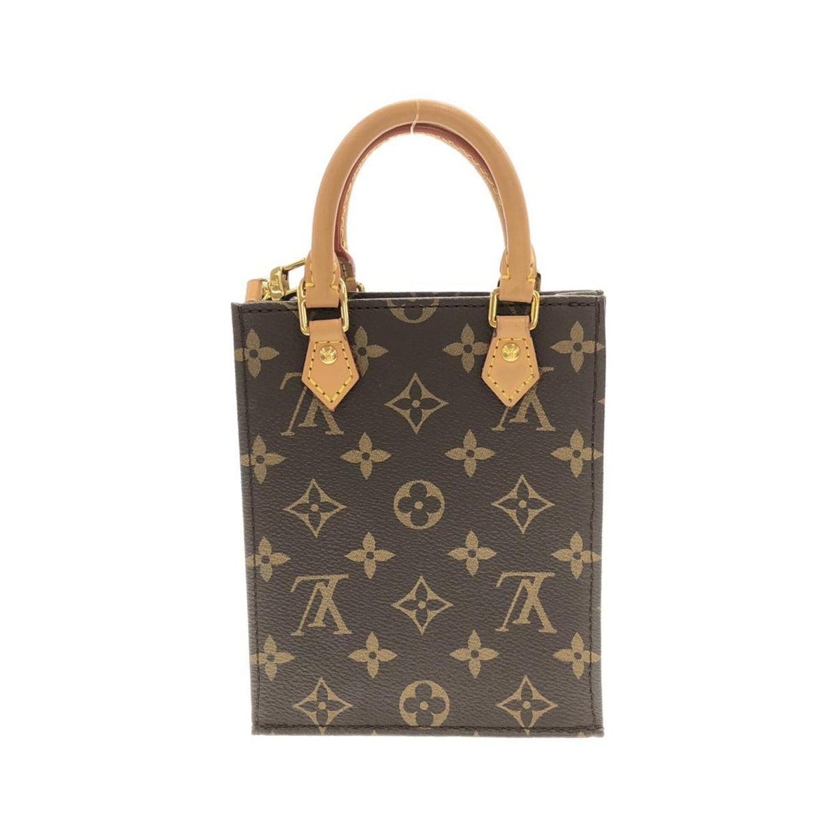 Louis Vuitton Marron Coated Canvas Handbag (Pre-Owned)