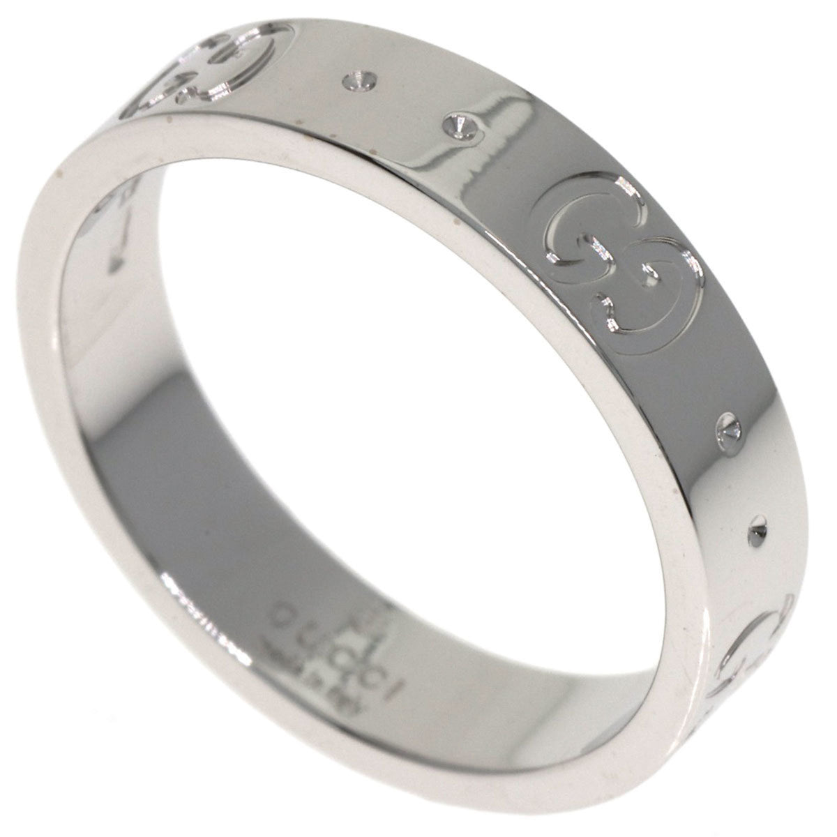 Gucci White White Gold (18K) (Pre-Owned)
