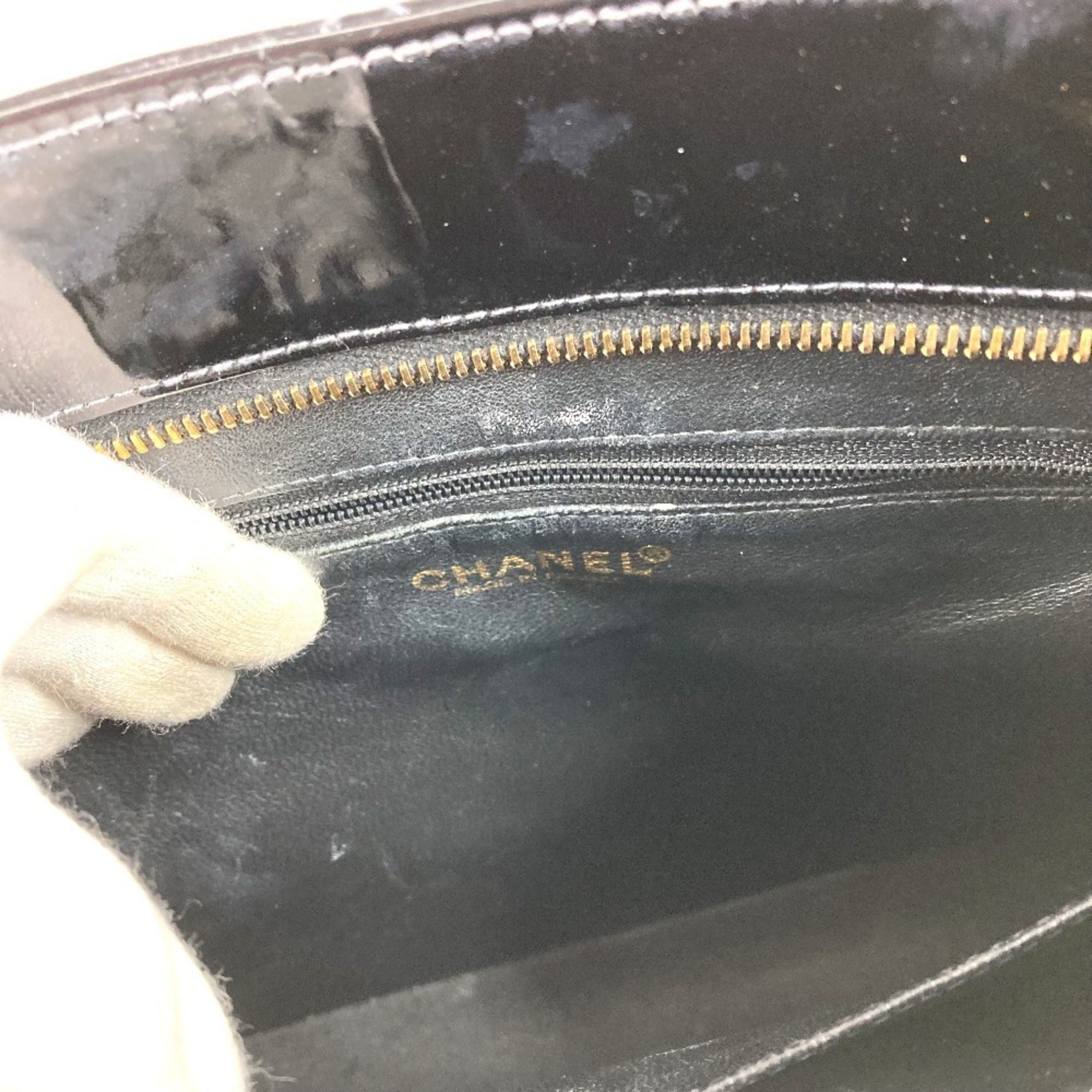 Chanel Black Shoulder Bag Tote Bag (Pre-Owned)