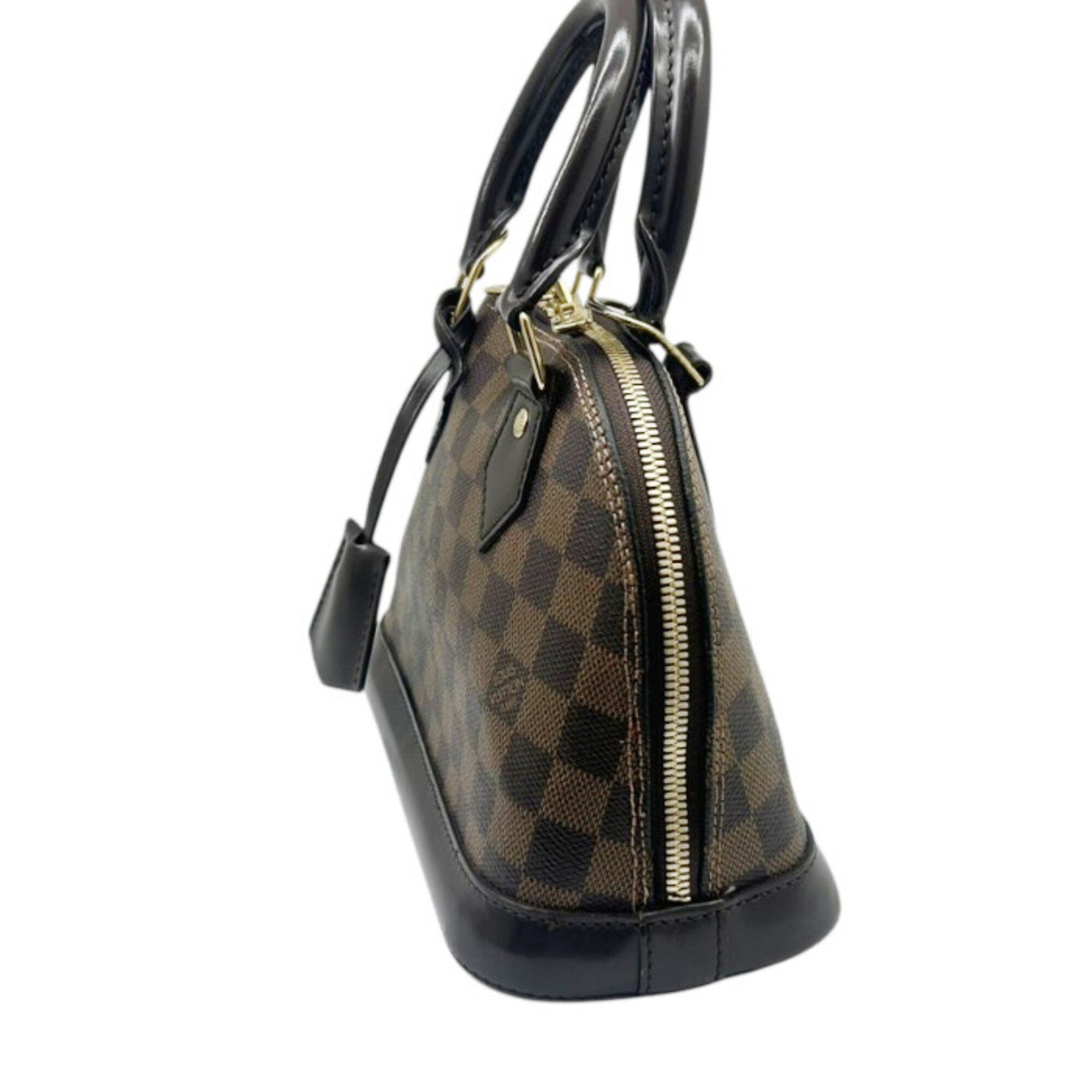Louis Vuitton Damier Brown Damier Canvas Handbag Shoulder Bag (Pre-Owned)