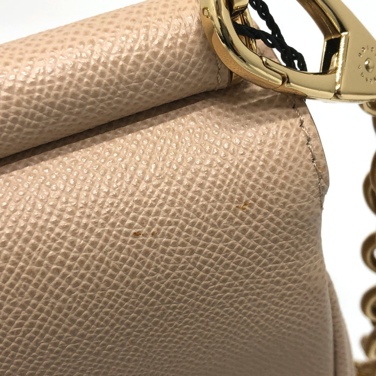 Dolce & Gabbana Beige Leather Shoulder Bag (Pre-Owned)