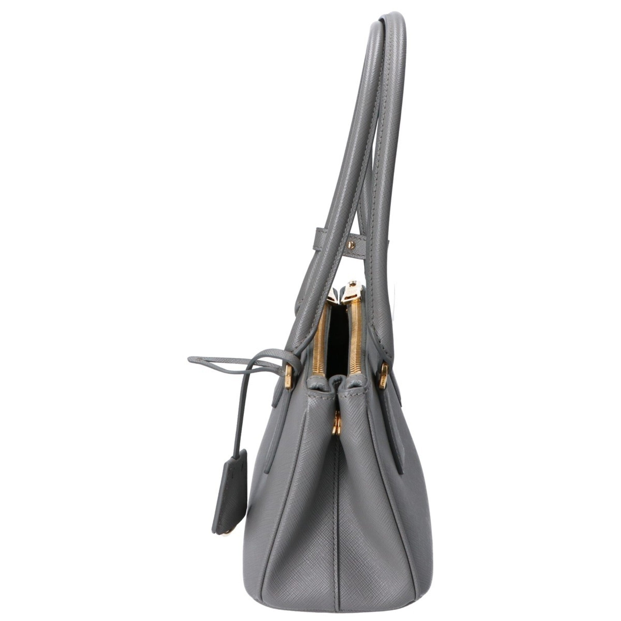 Prada Ardesia Leather Handbag (Pre-Owned)